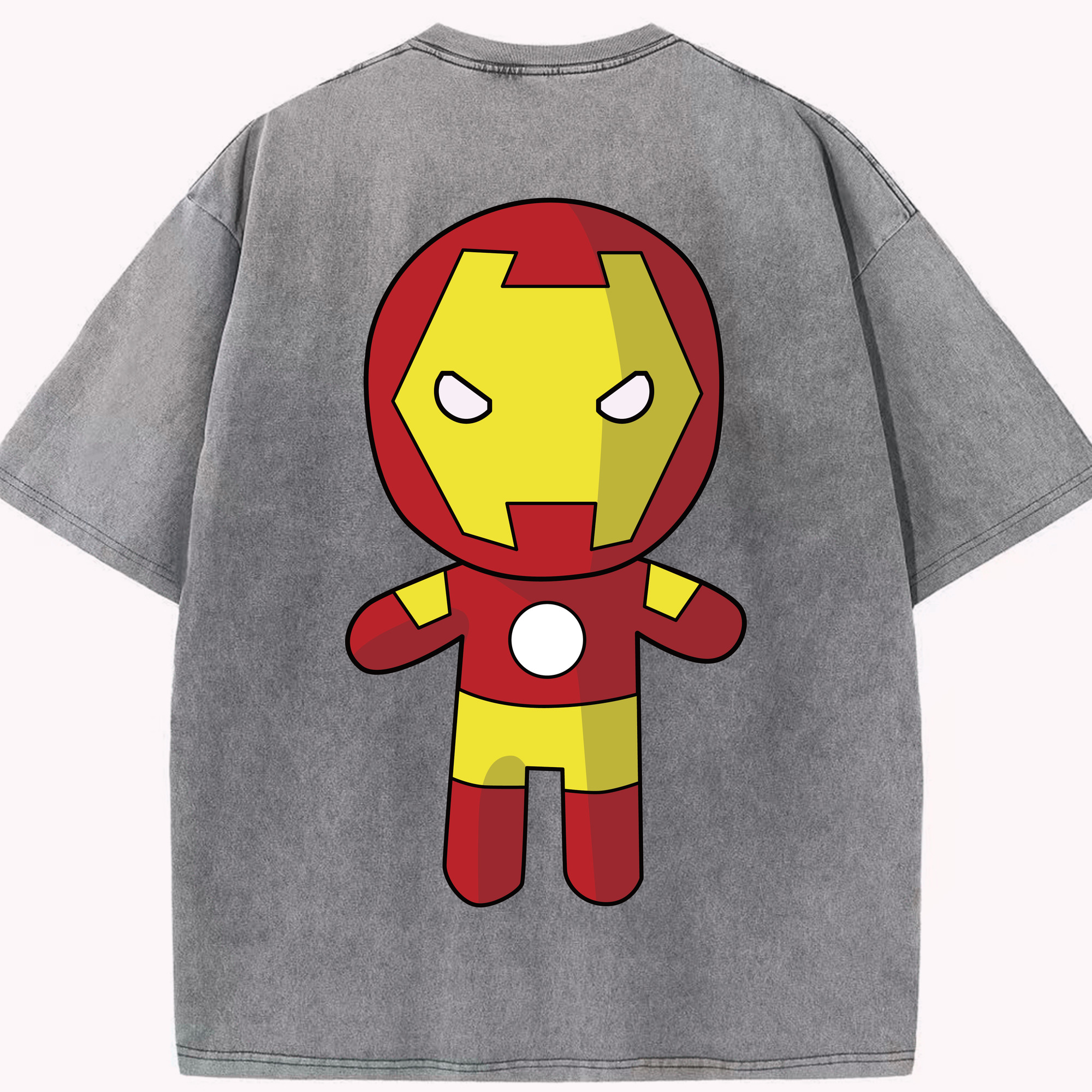 （画像用） アベンジャーズ The Avengers 綿100% ヴィンテージ風 半袖Tシャツ（背面プリント）