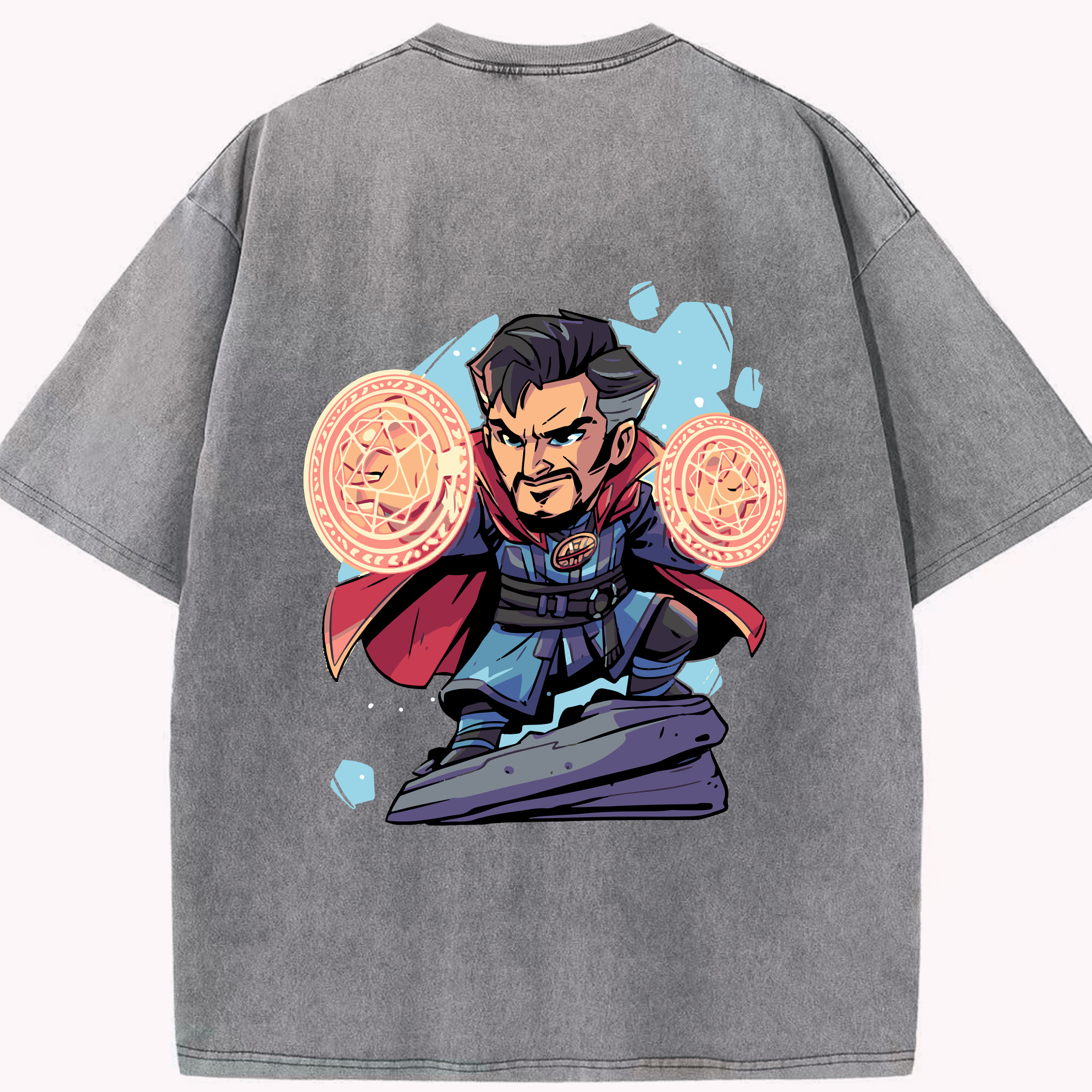 （画像用） アベンジャーズ The Avengers 綿100% ヴィンテージ風 半袖Tシャツ（背面プリント）
