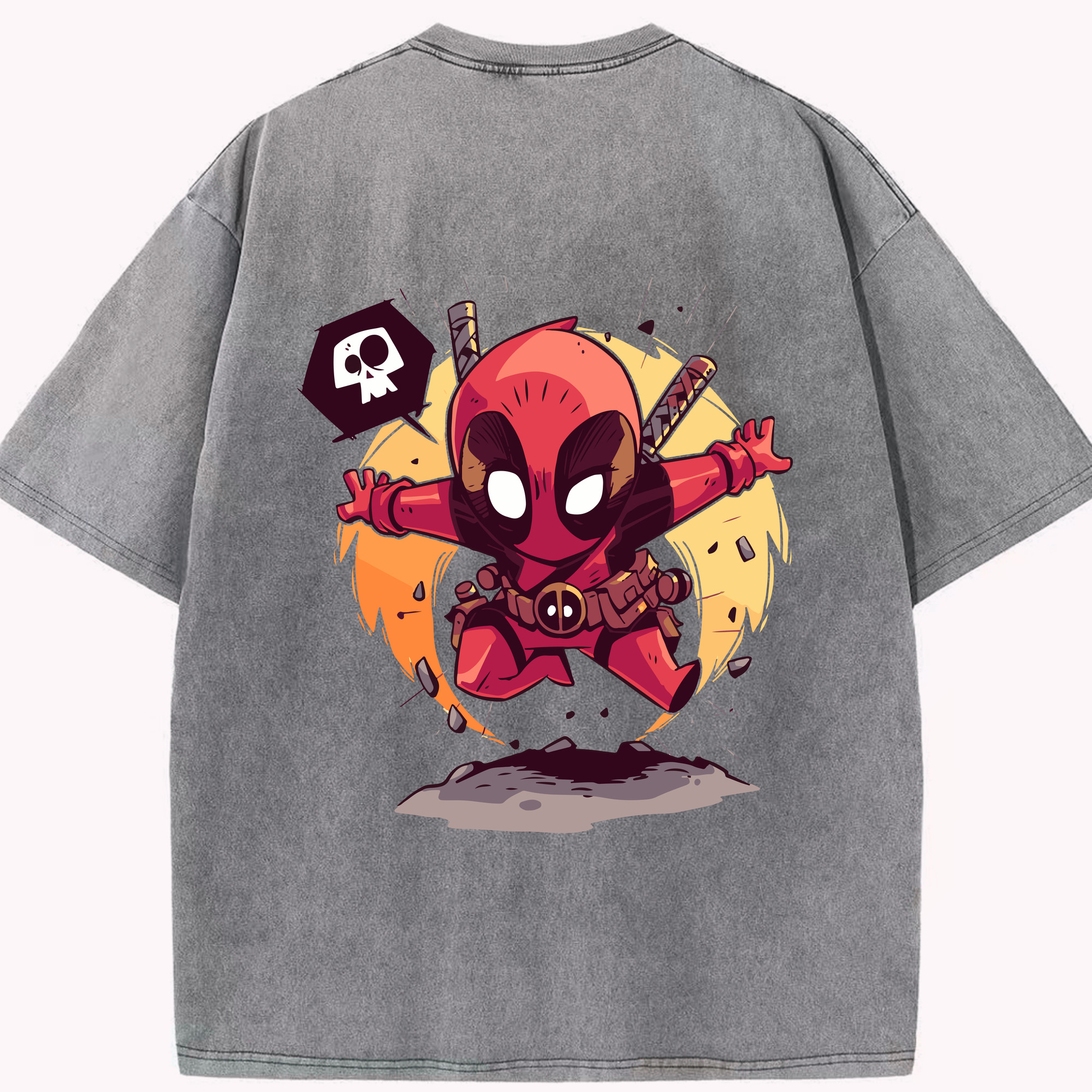 （画像用） アベンジャーズ The Avengers 綿100% ヴィンテージ風 半袖Tシャツ（背面プリント）