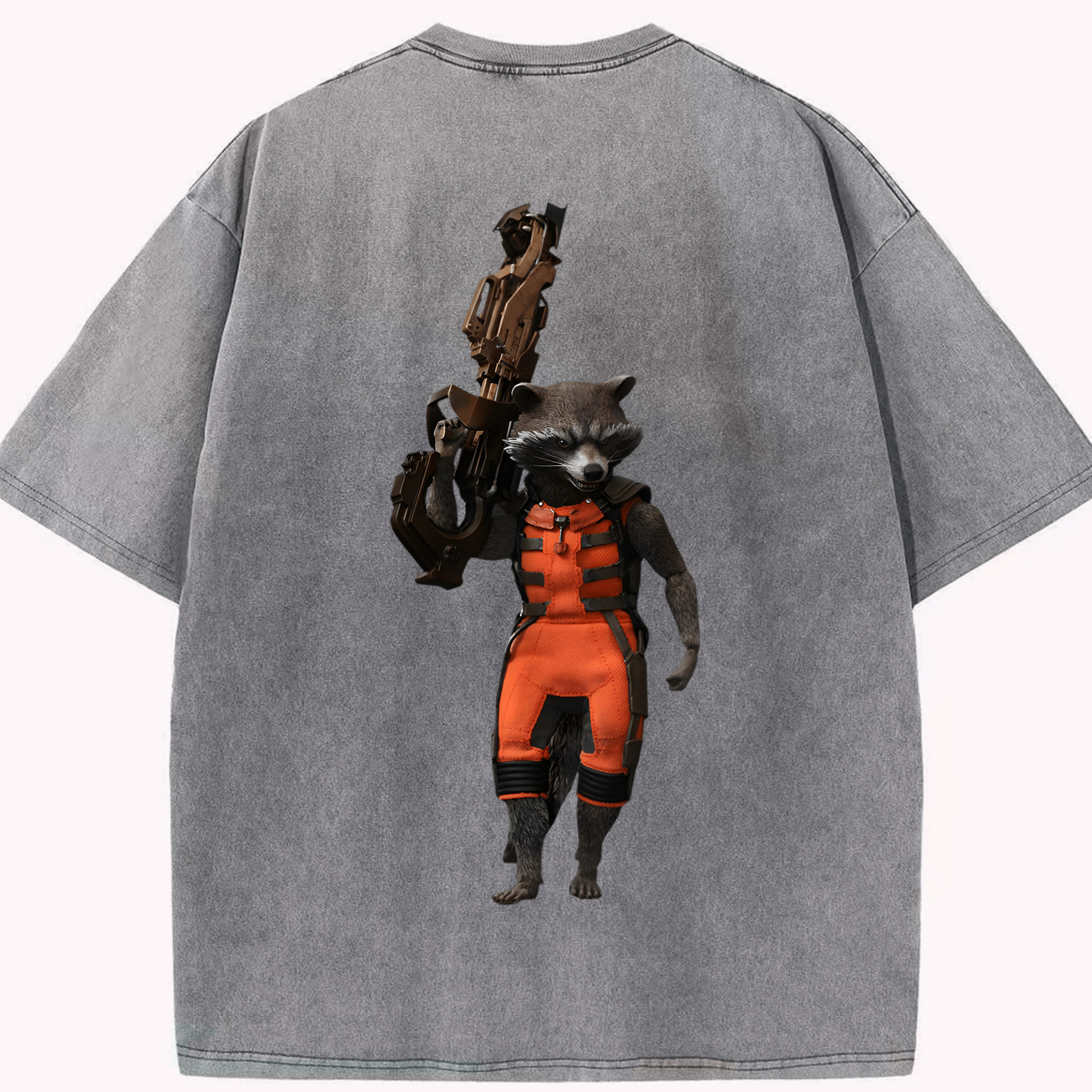 （画像用） アベンジャーズ The Avengers 綿100% ヴィンテージ風 半袖Tシャツ（背面プリント）