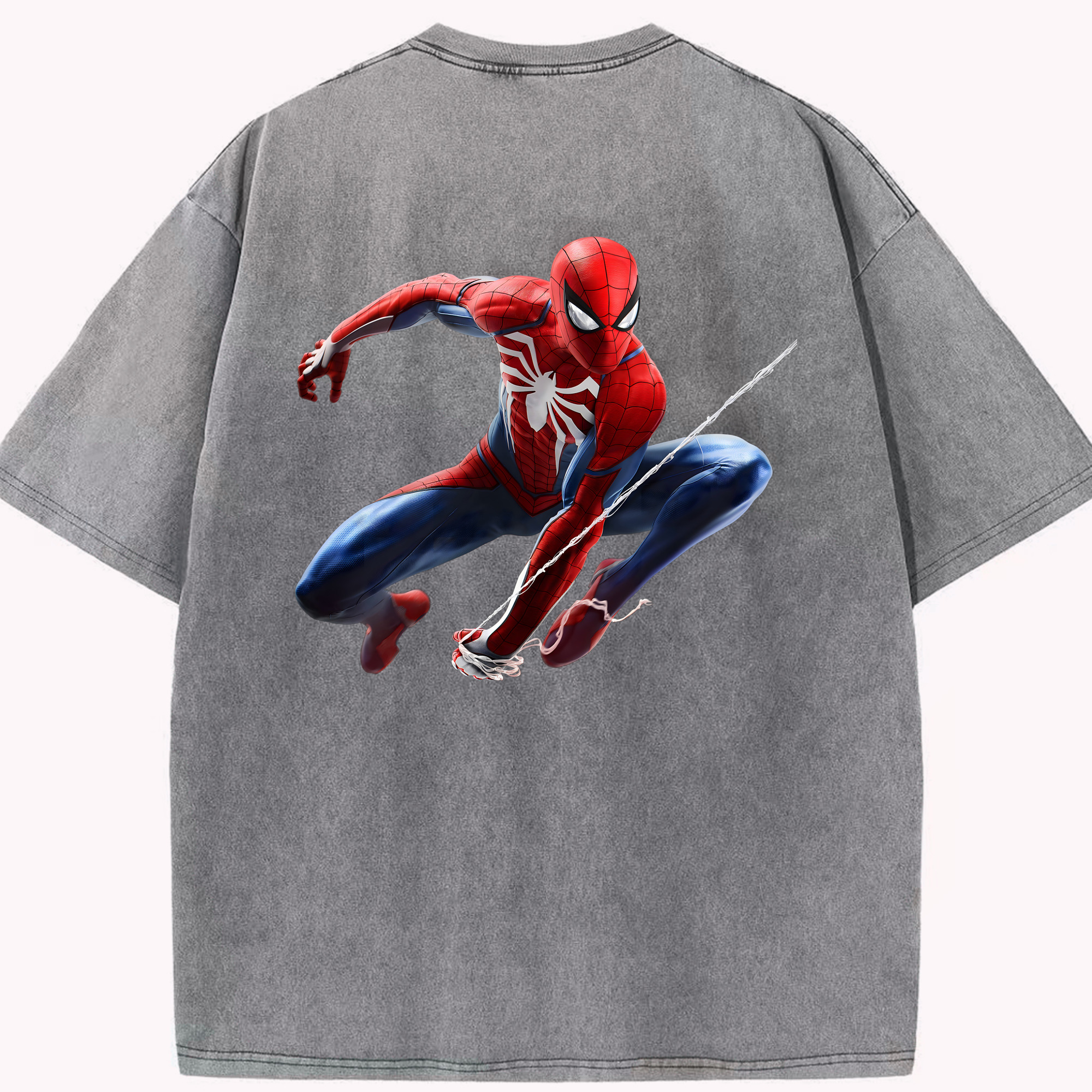 （画像用） アベンジャーズ The Avengers 綿100% ヴィンテージ風 半袖Tシャツ（背面プリント）
