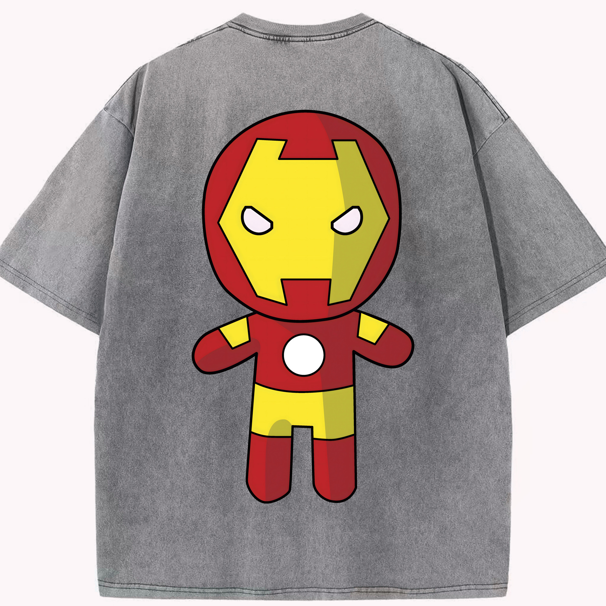 （画像用） アベンジャーズ The Avengers 綿100% ヴィンテージ風 半袖Tシャツ（背面プリント）