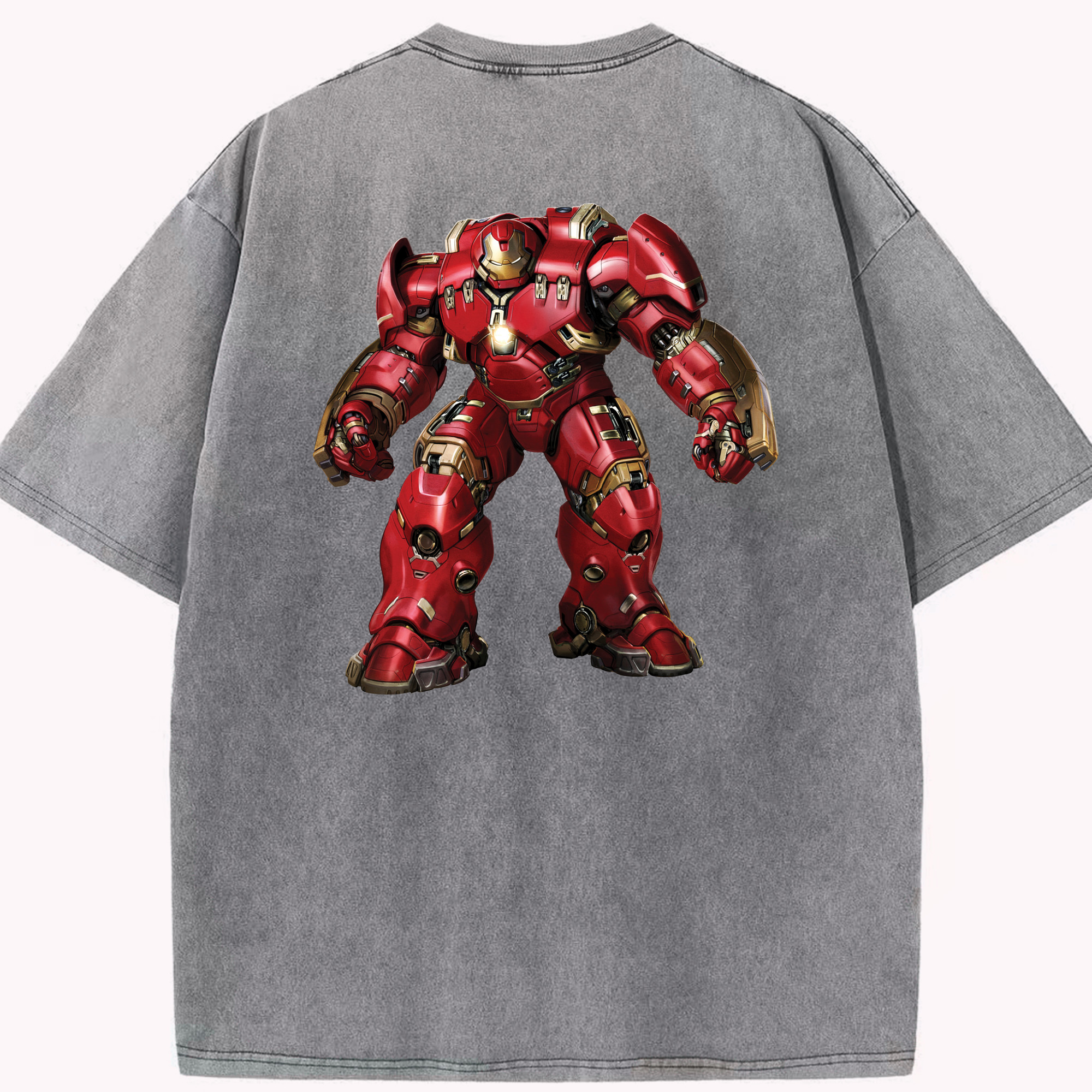 （画像用） アベンジャーズ The Avengers 綿100% ヴィンテージ風 半袖Tシャツ（背面プリント）