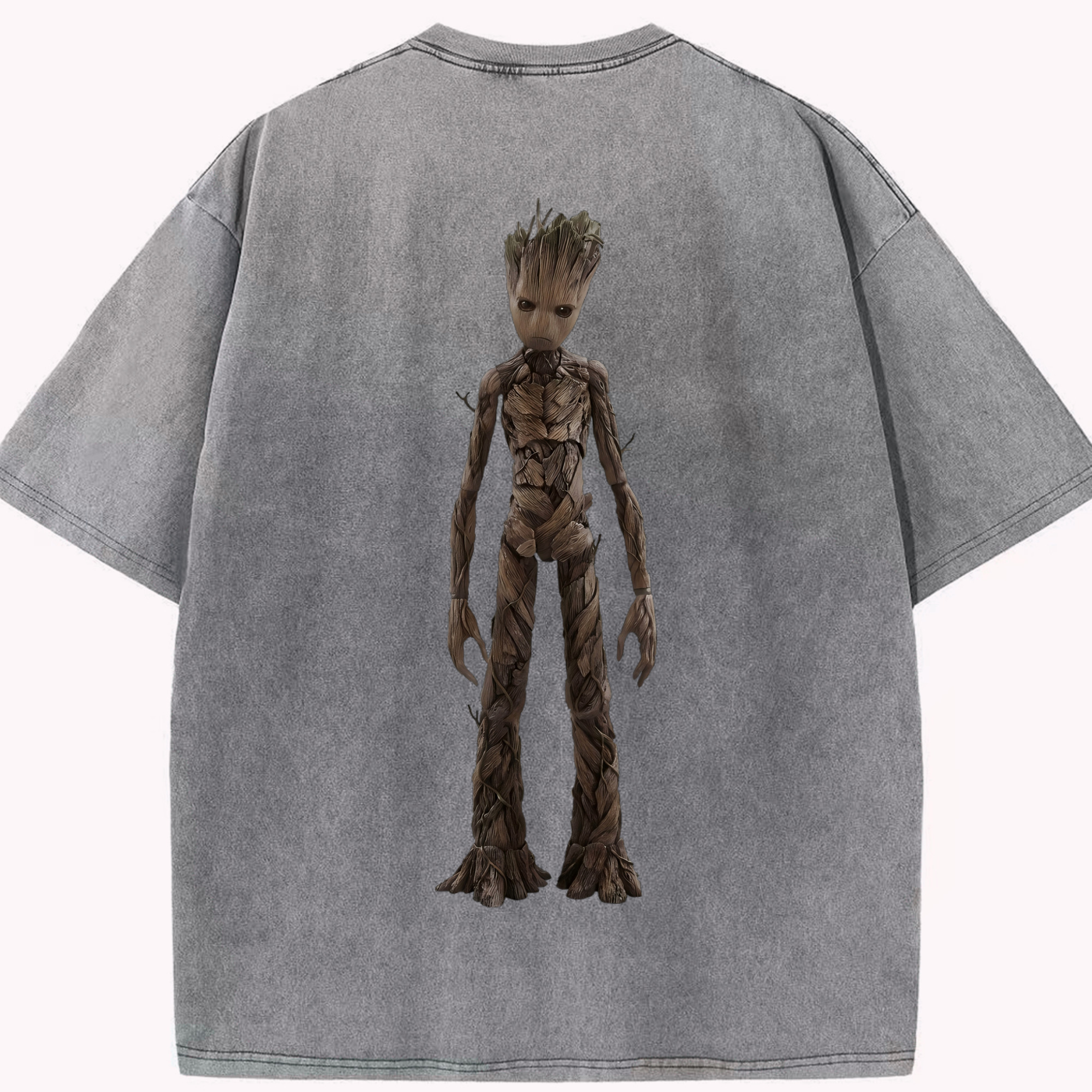 （画像用） アベンジャーズ The Avengers 綿100% ヴィンテージ風 半袖Tシャツ（背面プリント）