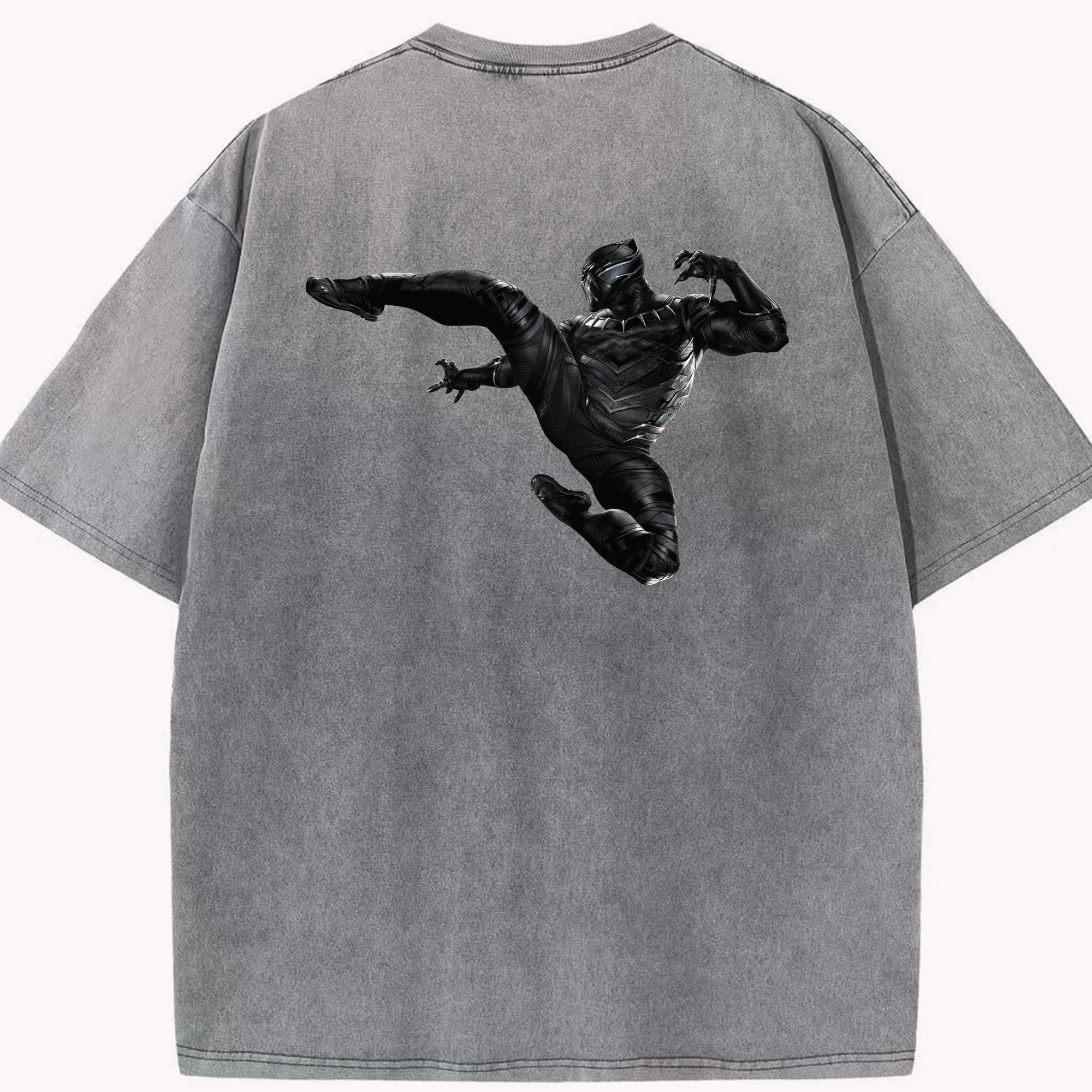 （画像用） アベンジャーズ The Avengers 綿100% ヴィンテージ風 半袖Tシャツ（背面プリント）