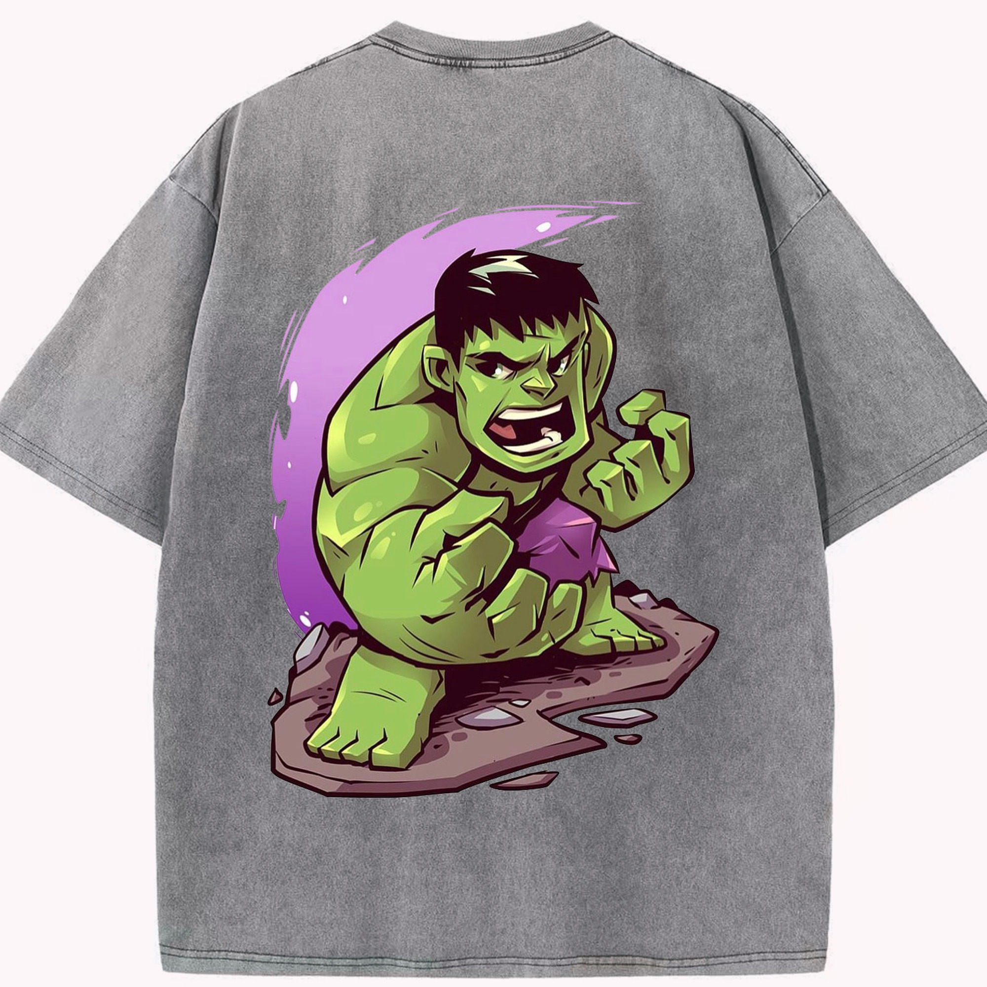 （画像用） アベンジャーズ The Avengers 綿100% ヴィンテージ風 半袖Tシャツ（背面プリント）