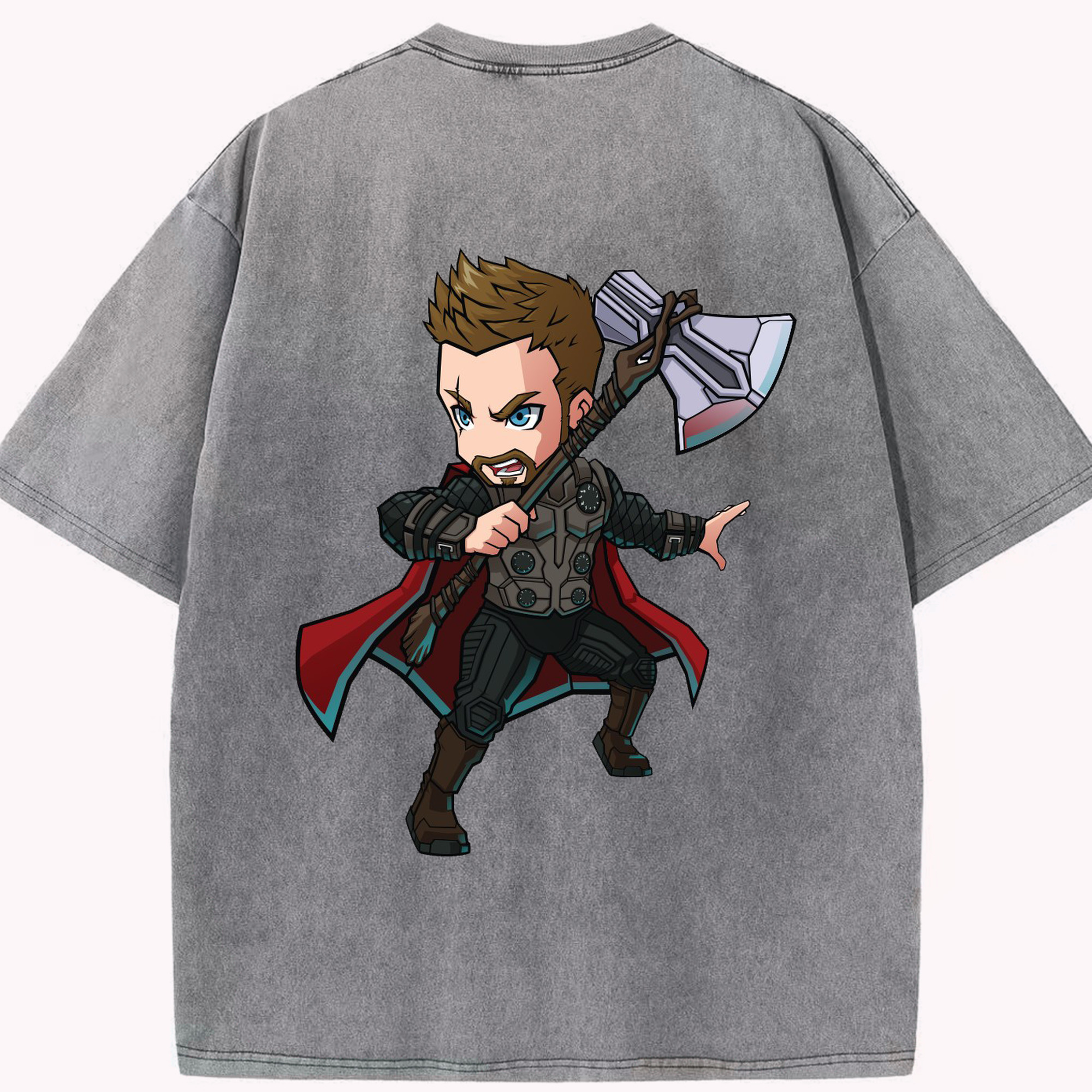 （画像用） アベンジャーズ The Avengers 綿100% ヴィンテージ風 半袖Tシャツ（背面プリント）