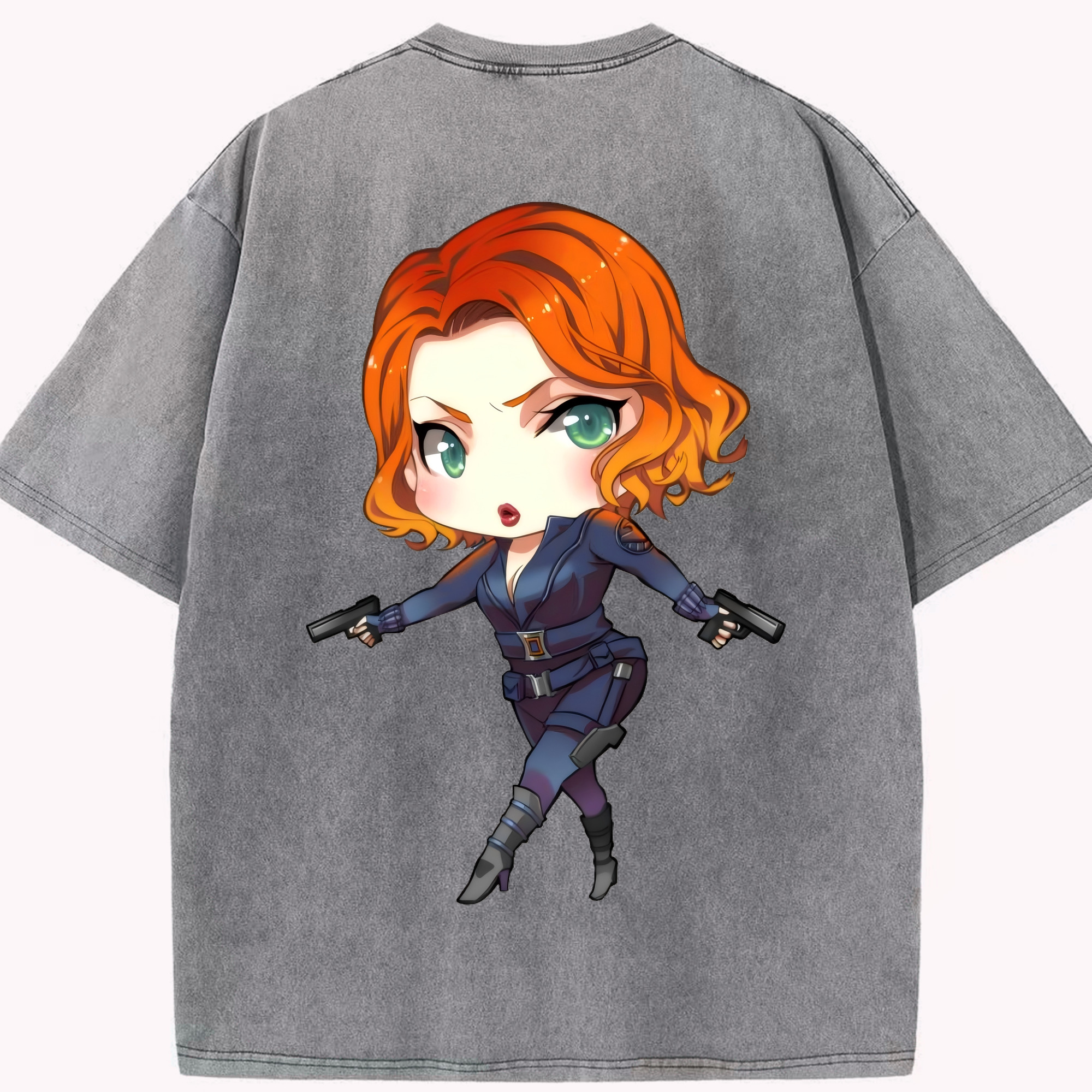 （画像用） アベンジャーズ The Avengers 綿100% ヴィンテージ風 半袖Tシャツ（背面プリント）