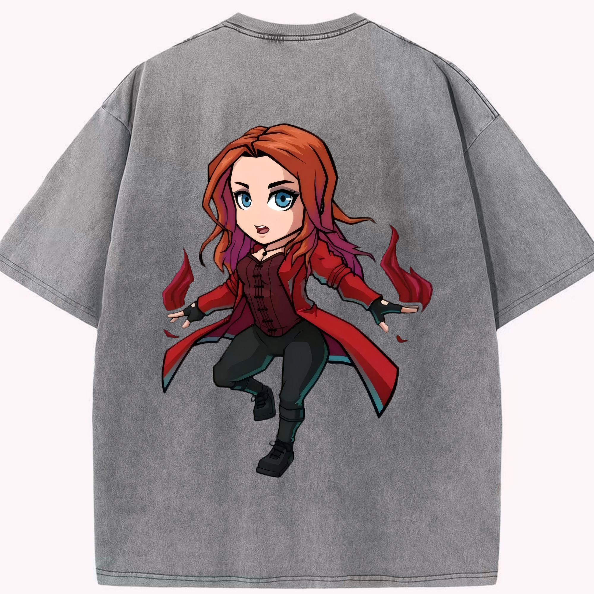 （画像用） アベンジャーズ The Avengers 綿100% ヴィンテージ風 半袖Tシャツ（背面プリント）