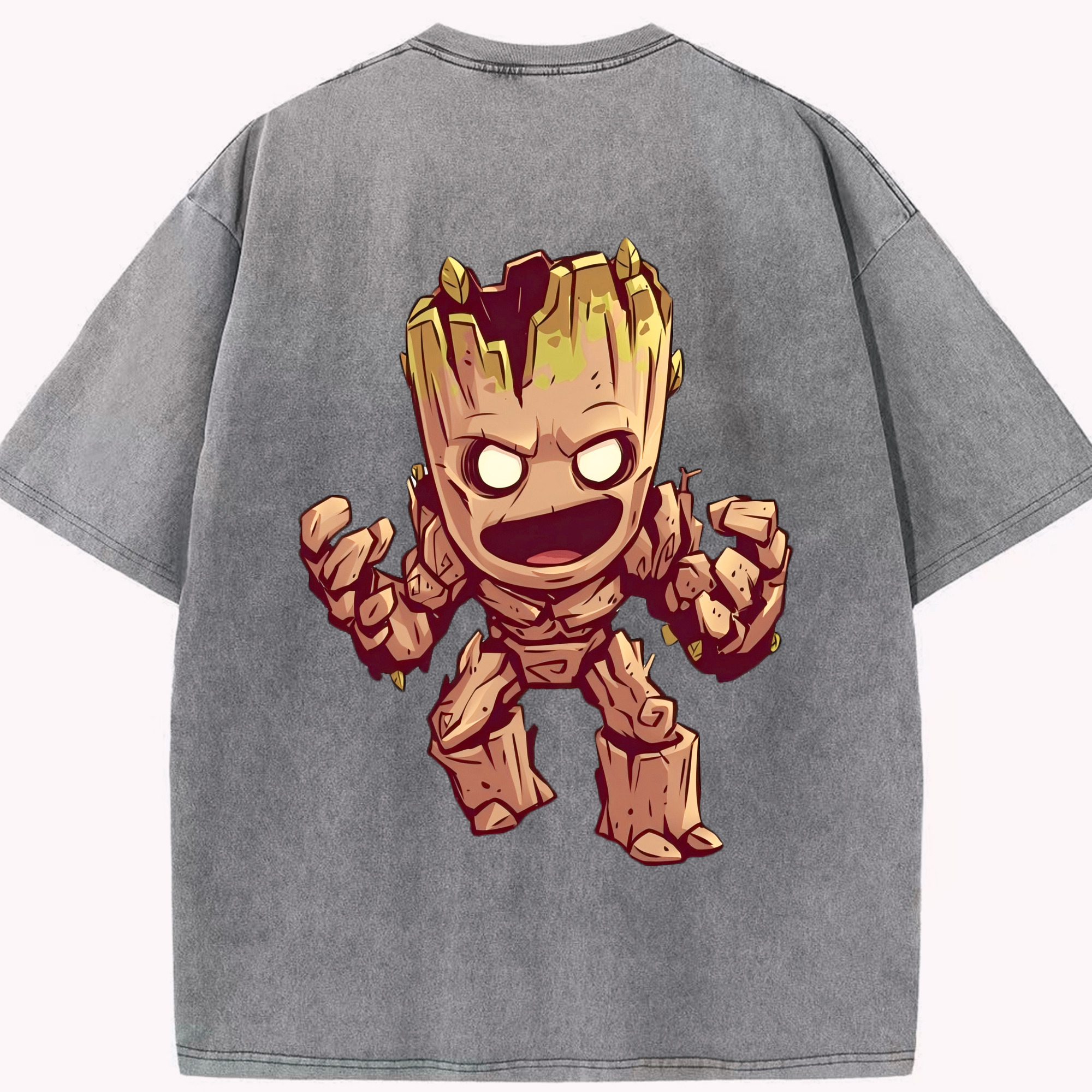 （画像用） アベンジャーズ The Avengers 綿100% ヴィンテージ風 半袖Tシャツ（背面プリント）