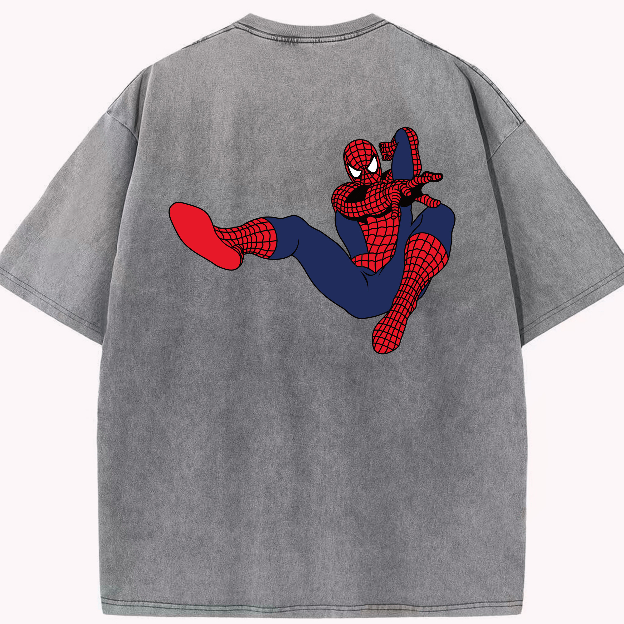 （画像用） アベンジャーズ The Avengers 綿100% ヴィンテージ風 半袖Tシャツ（背面プリント）