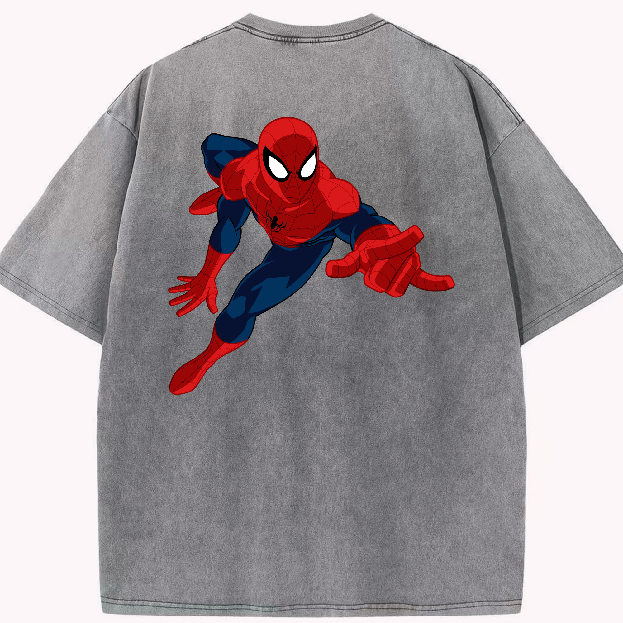 （画像用） アベンジャーズ The Avengers 綿100% ヴィンテージ風 半袖Tシャツ（背面プリント）