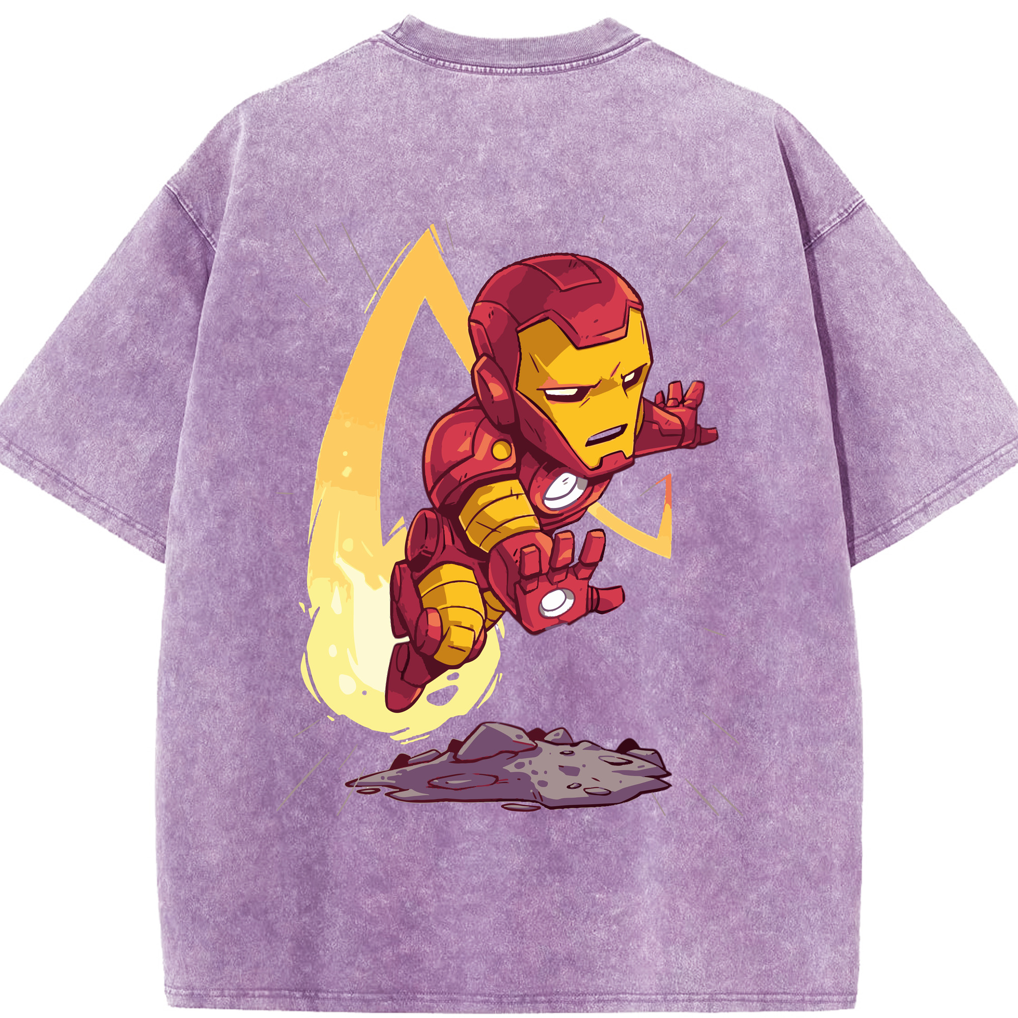 （画像用） アベンジャーズ The Avengers 綿100% ヴィンテージ風 半袖Tシャツ（背面プリント）