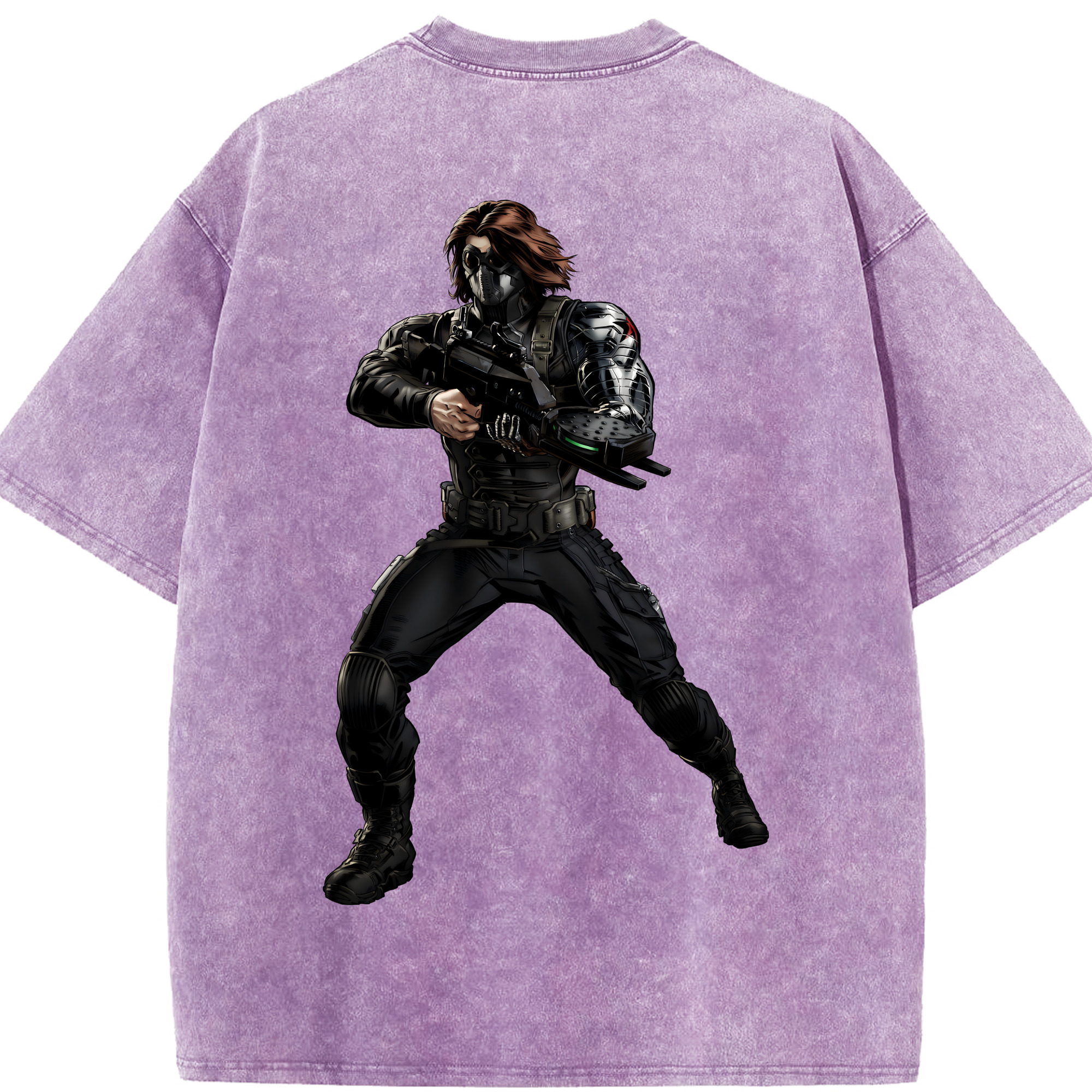 （画像用） アベンジャーズ The Avengers 綿100% ヴィンテージ風 半袖Tシャツ（背面プリント）