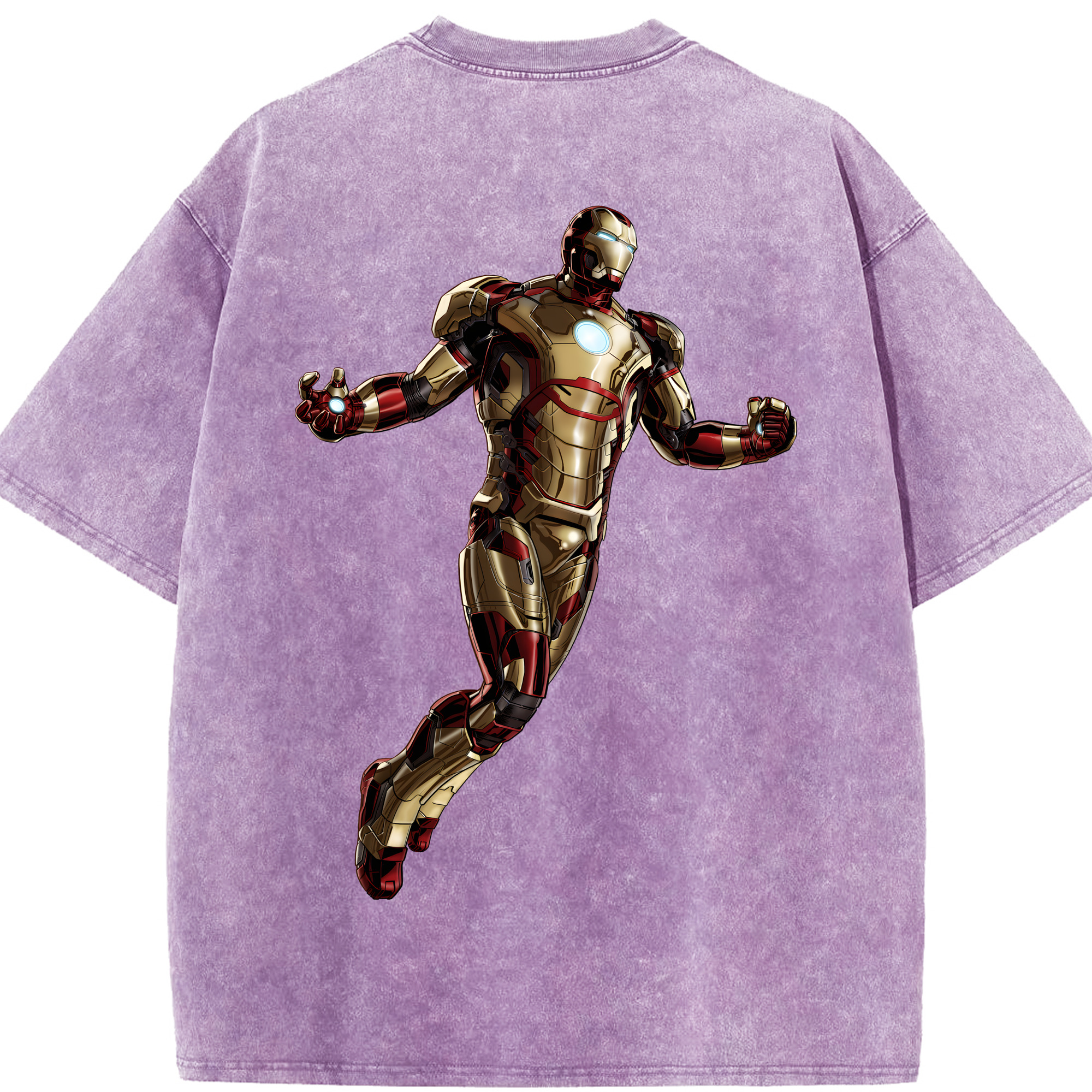 （画像用） アベンジャーズ The Avengers 綿100% ヴィンテージ風 半袖Tシャツ（背面プリント）