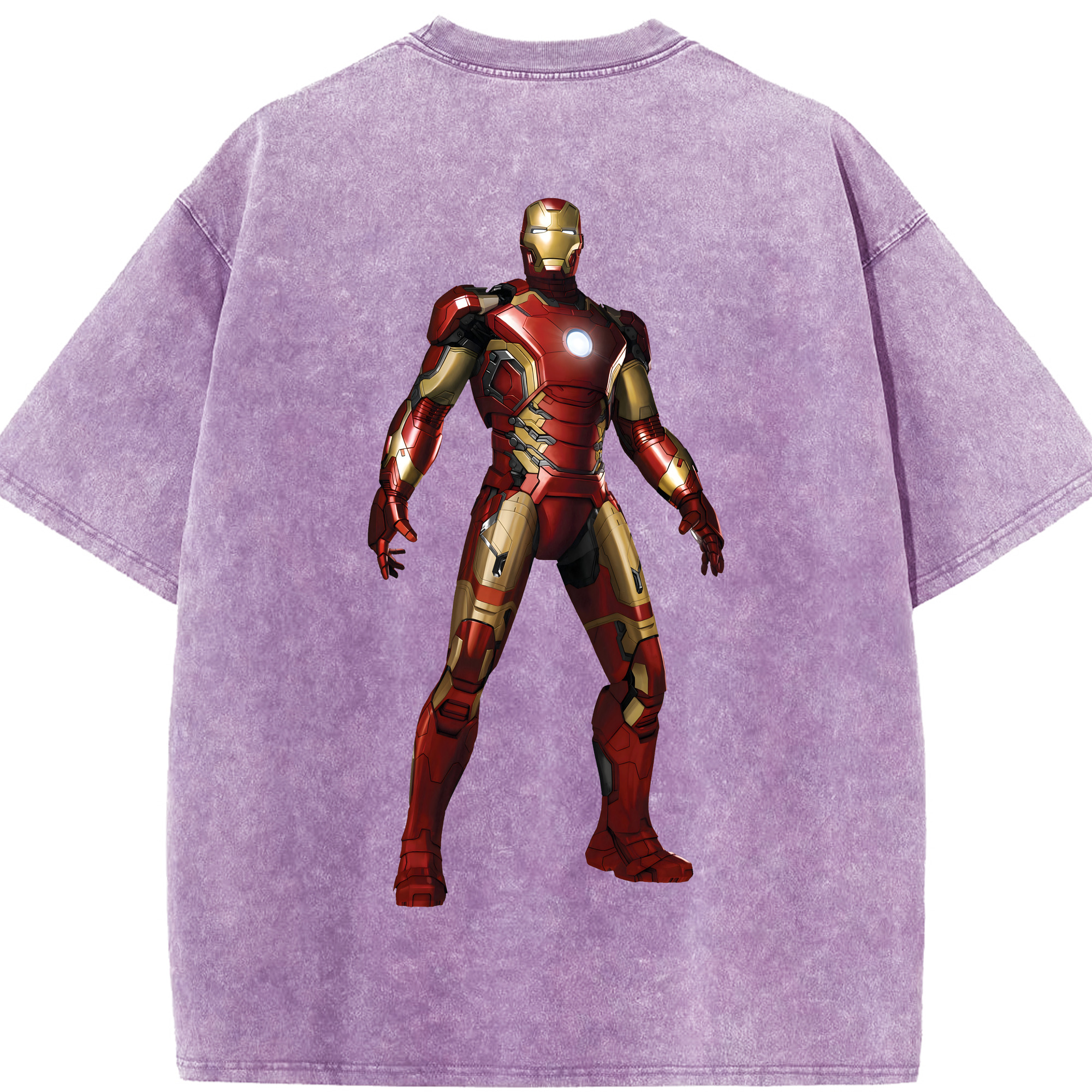 （画像用） アベンジャーズ The Avengers 綿100% ヴィンテージ風 半袖Tシャツ（背面プリント）