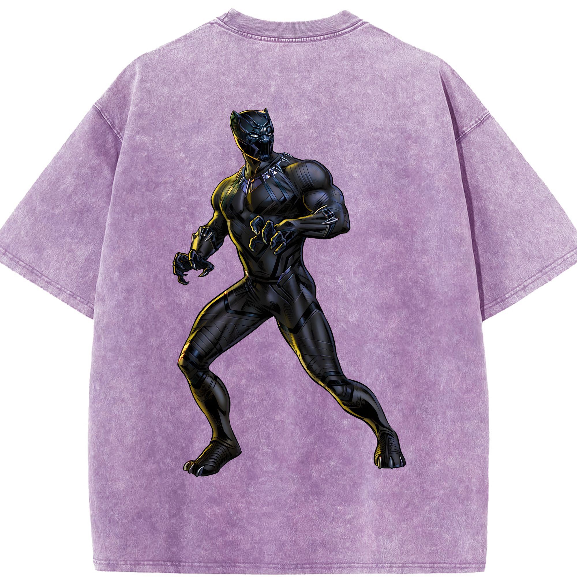 （画像用） アベンジャーズ The Avengers 綿100% ヴィンテージ風 半袖Tシャツ（背面プリント）