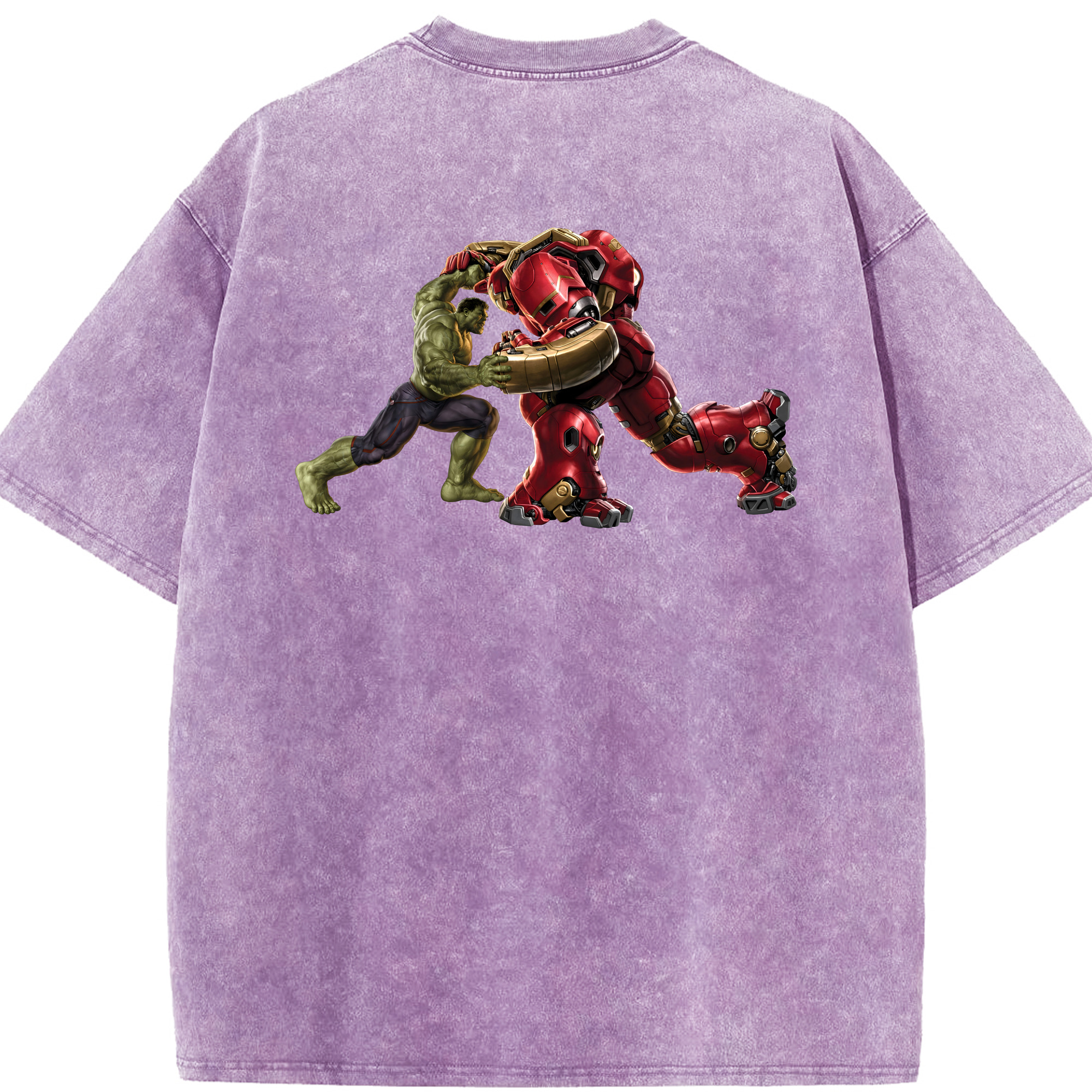 （画像用） アベンジャーズ The Avengers 綿100% ヴィンテージ風 半袖Tシャツ（背面プリント）