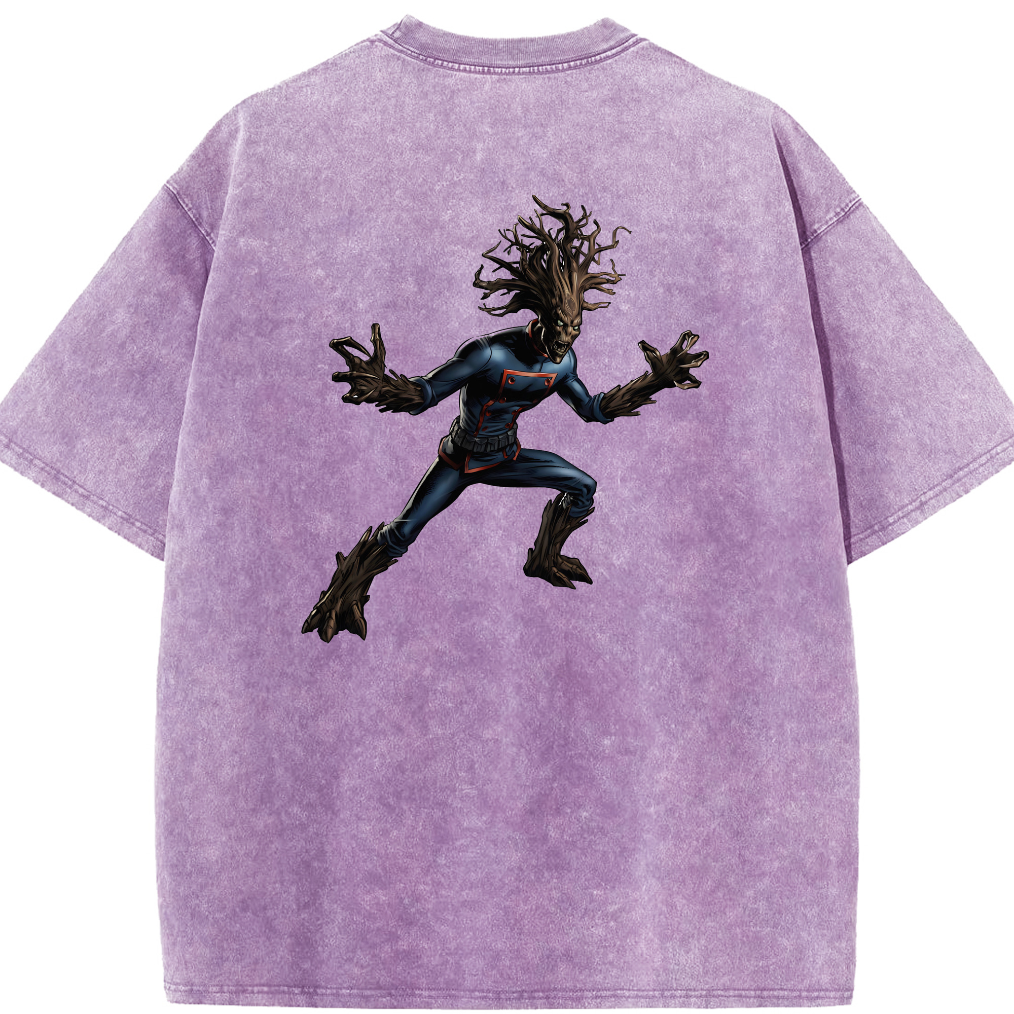 （画像用） アベンジャーズ The Avengers 綿100% ヴィンテージ風 半袖Tシャツ（背面プリント）