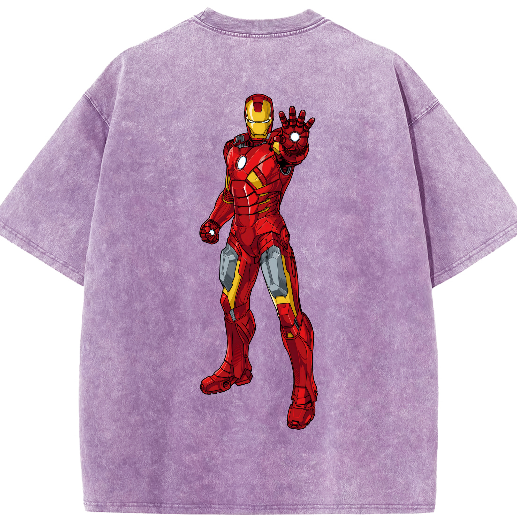 （画像用） アベンジャーズ The Avengers 綿100% ヴィンテージ風 半袖Tシャツ（背面プリント）