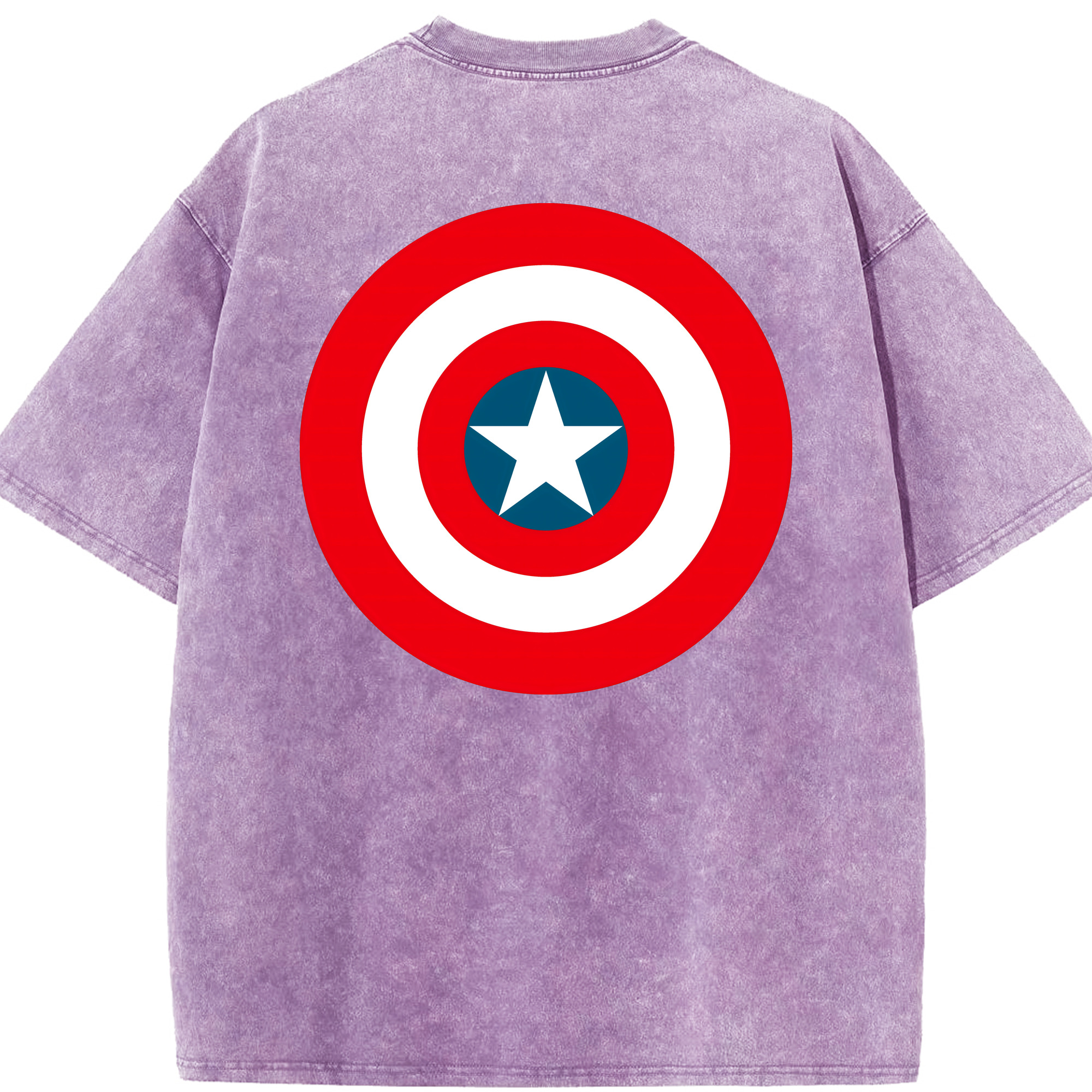（画像用） アベンジャーズ The Avengers 綿100% ヴィンテージ風 半袖Tシャツ（背面プリント）