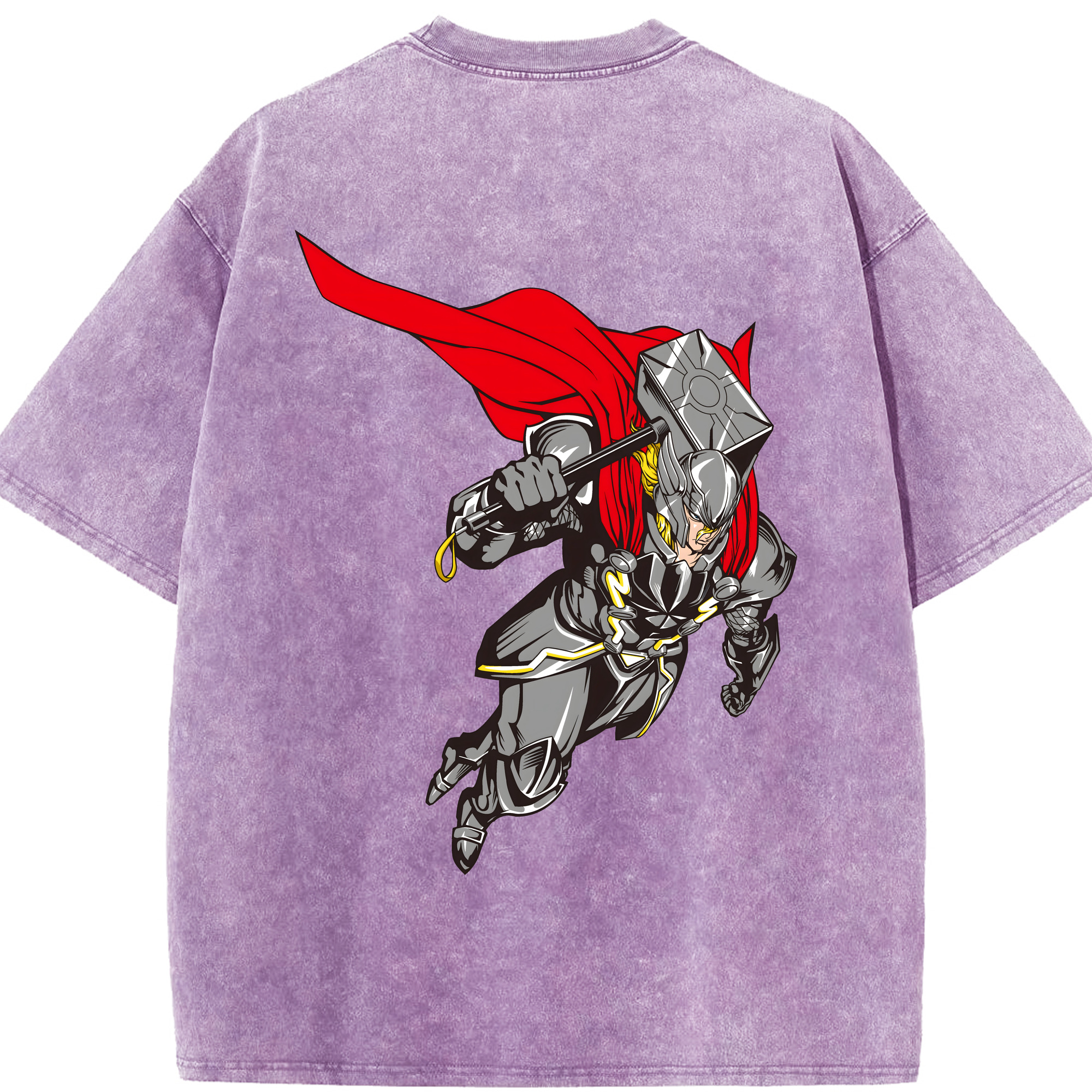 （画像用） アベンジャーズ The Avengers 綿100% ヴィンテージ風 半袖Tシャツ（背面プリント）