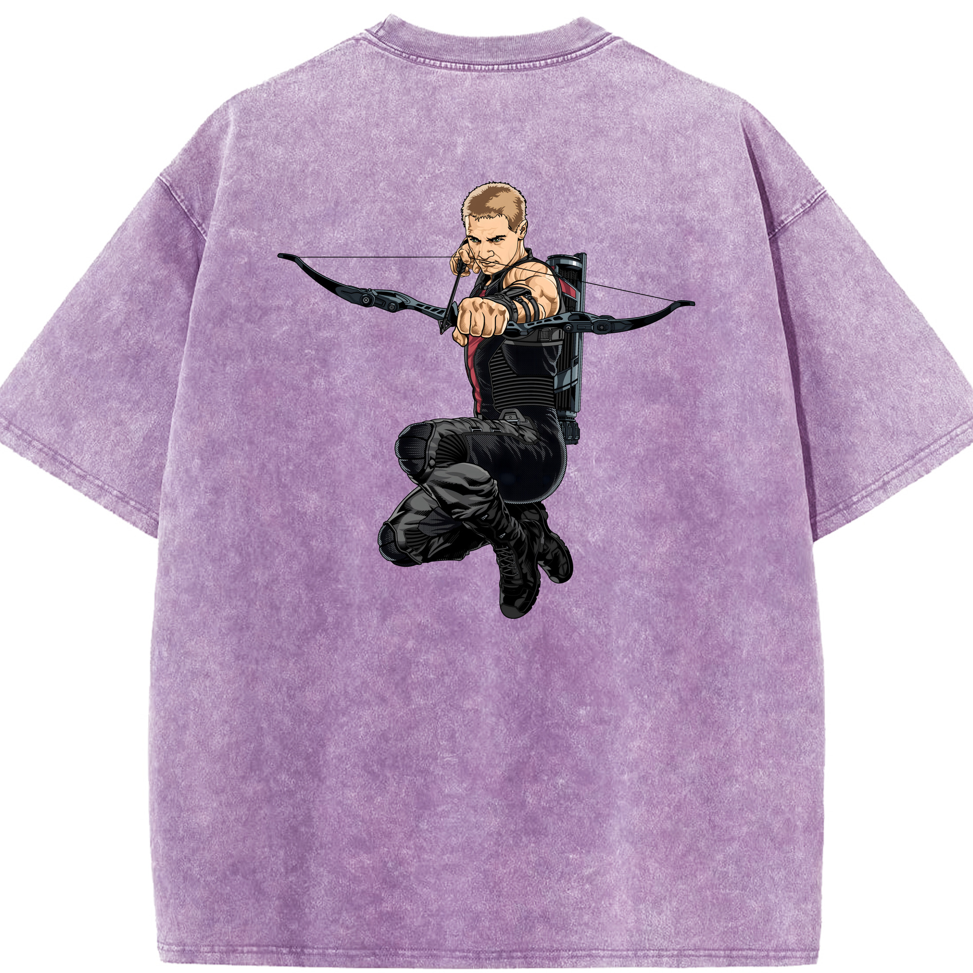 （画像用） アベンジャーズ The Avengers 綿100% ヴィンテージ風 半袖Tシャツ（背面プリント）