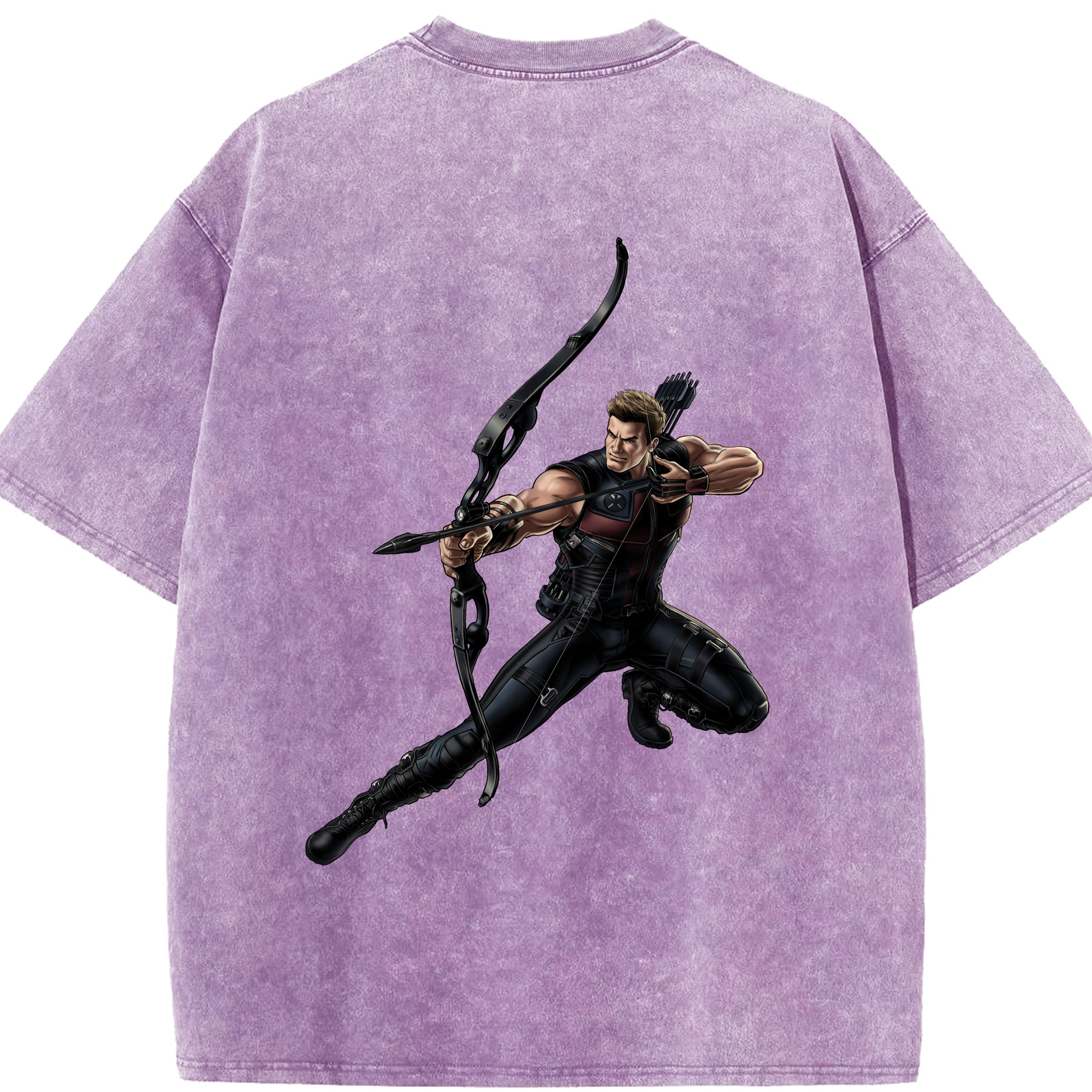 （画像用） アベンジャーズ The Avengers 綿100% ヴィンテージ風 半袖Tシャツ（背面プリント）