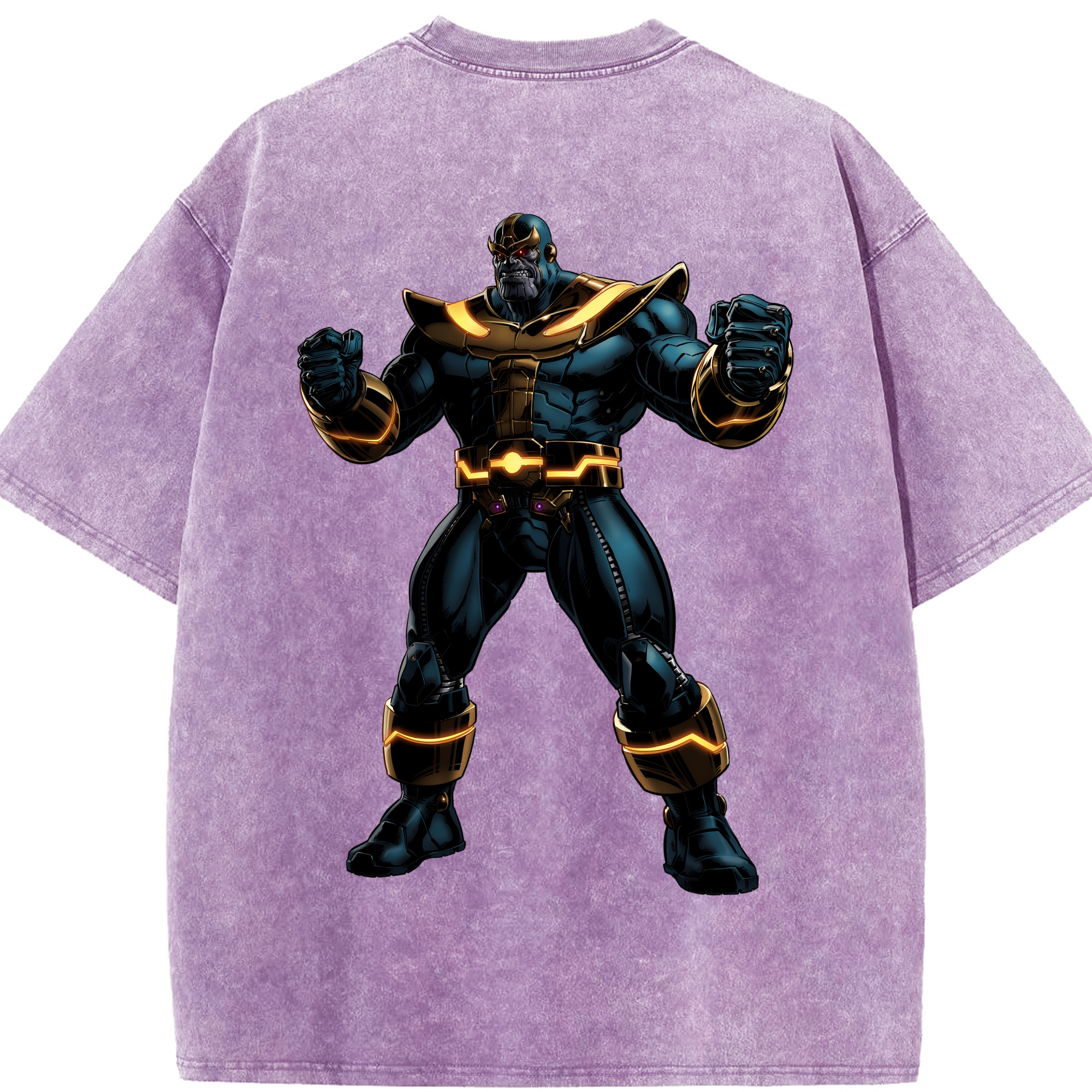 （画像用） アベンジャーズ The Avengers 綿100% ヴィンテージ風 半袖Tシャツ（背面プリント）