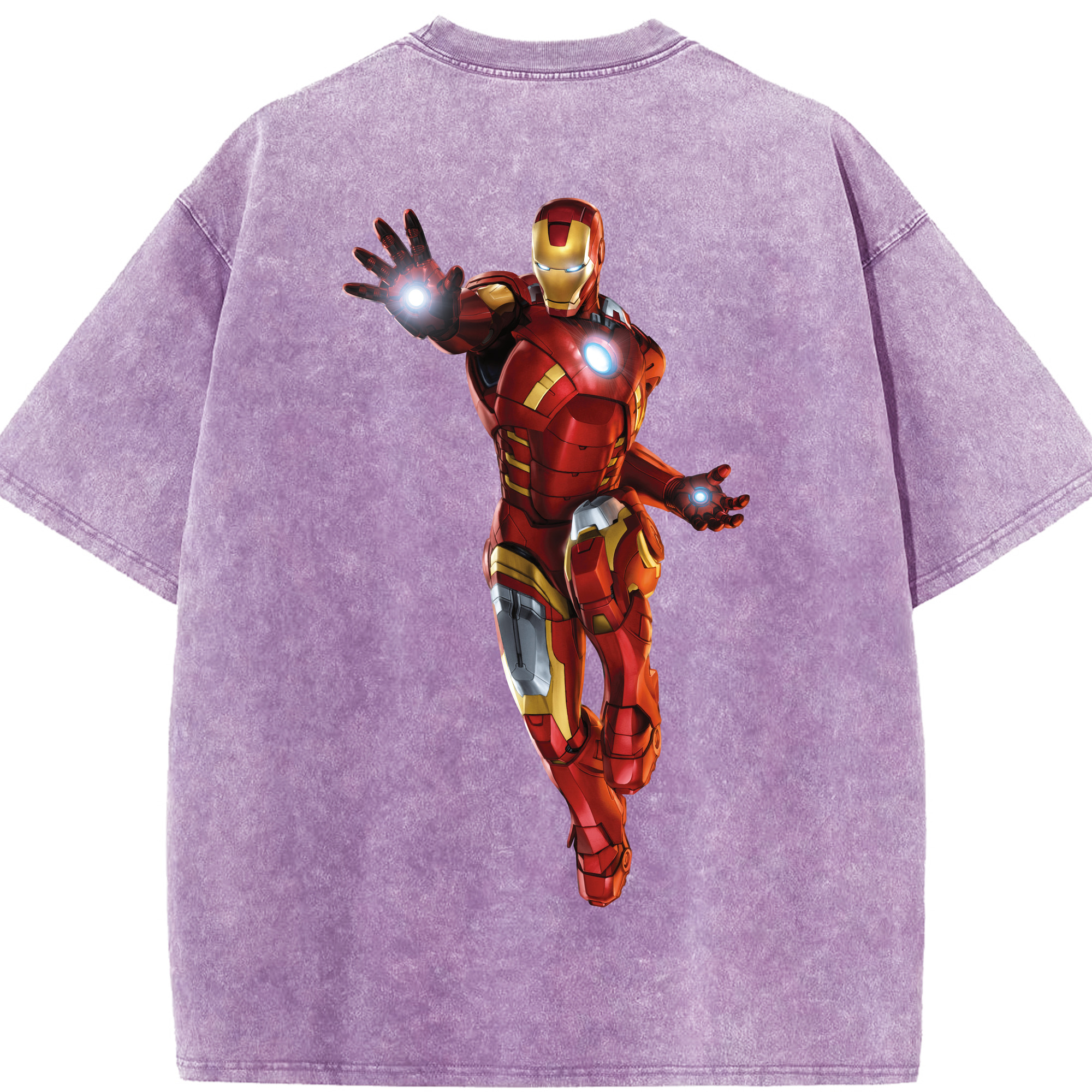 （画像用） アベンジャーズ The Avengers 綿100% ヴィンテージ風 半袖Tシャツ（背面プリント）