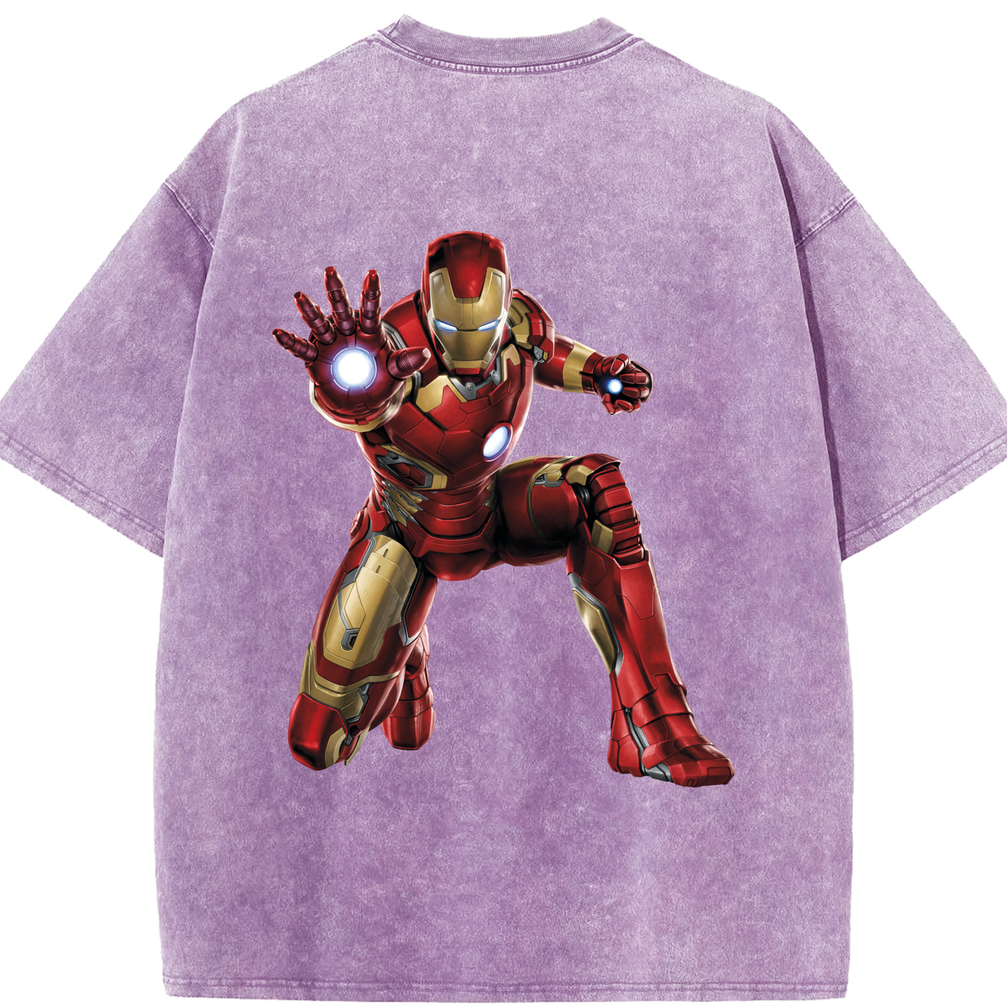 （画像用） アベンジャーズ The Avengers 綿100% ヴィンテージ風 半袖Tシャツ（背面プリント）