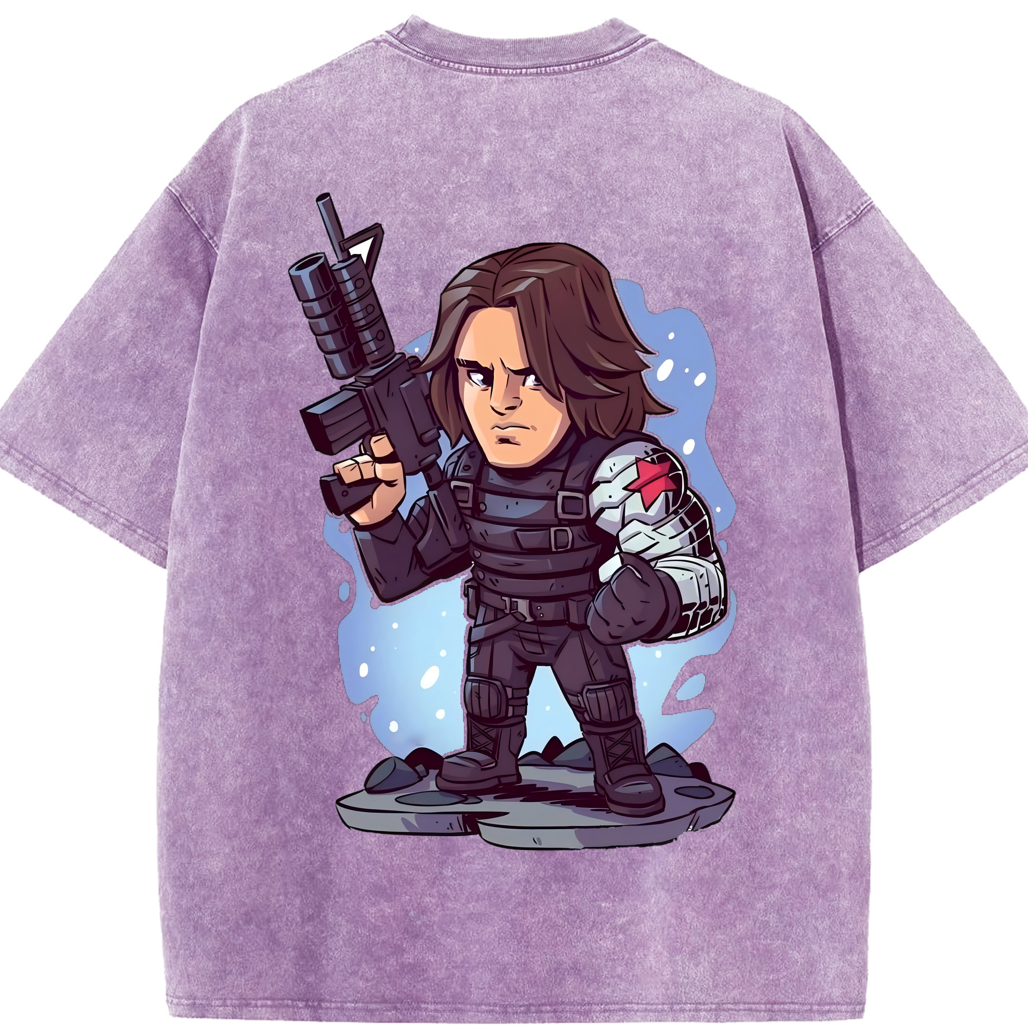 （画像用） アベンジャーズ The Avengers 綿100% ヴィンテージ風 半袖Tシャツ（背面プリント）