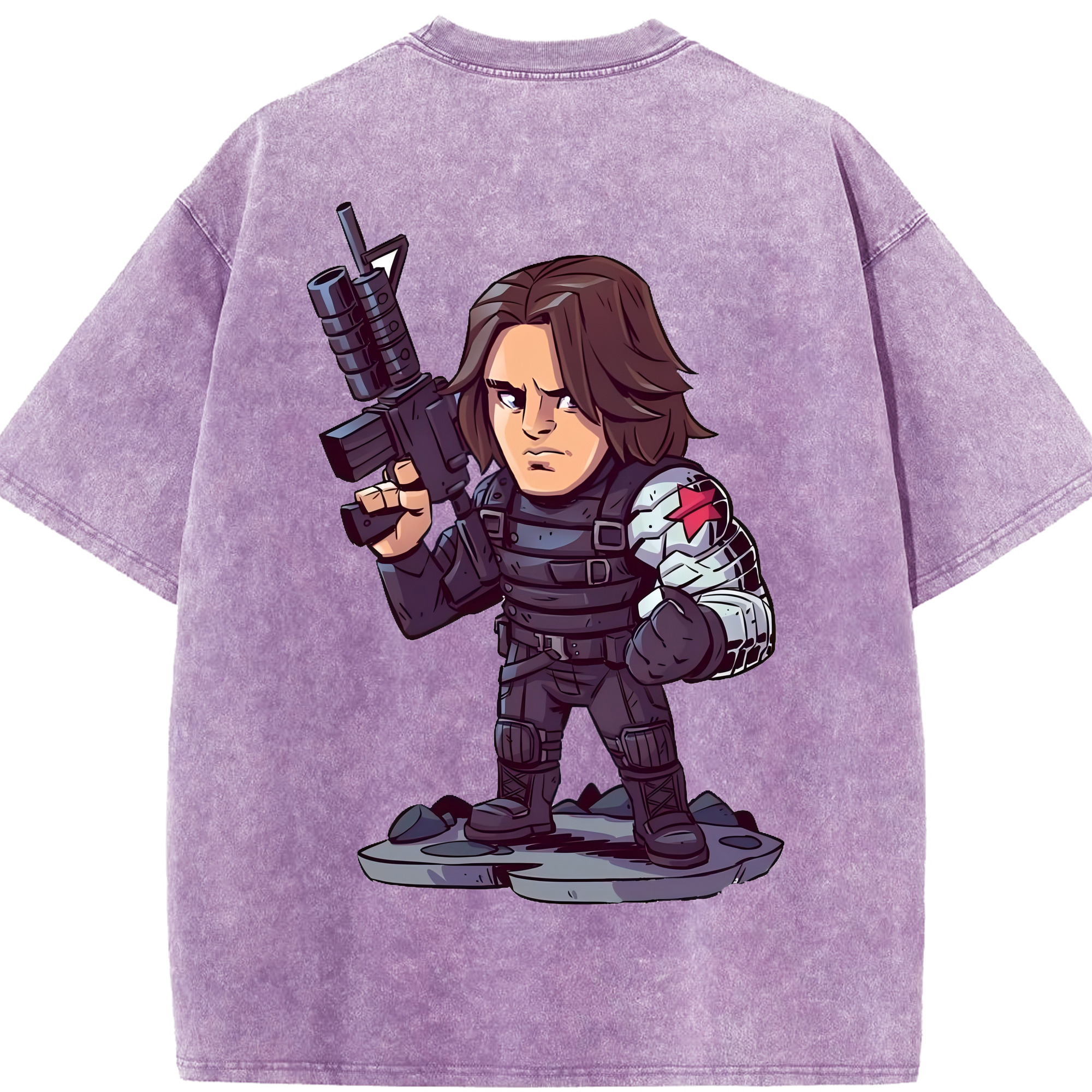 （画像用） アベンジャーズ The Avengers 綿100% ヴィンテージ風 半袖Tシャツ（背面プリント）