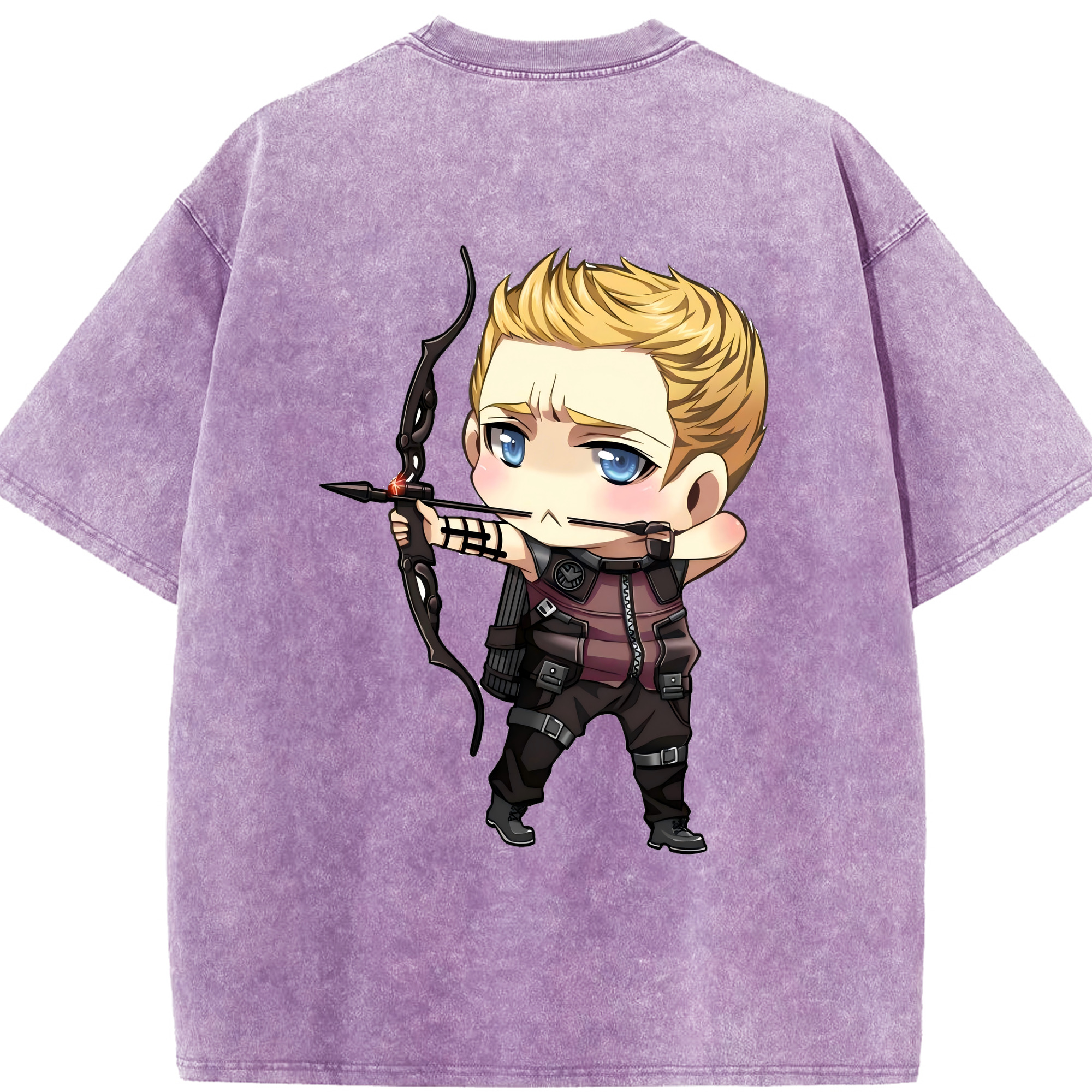 （画像用） アベンジャーズ The Avengers 綿100% ヴィンテージ風 半袖Tシャツ（背面プリント）