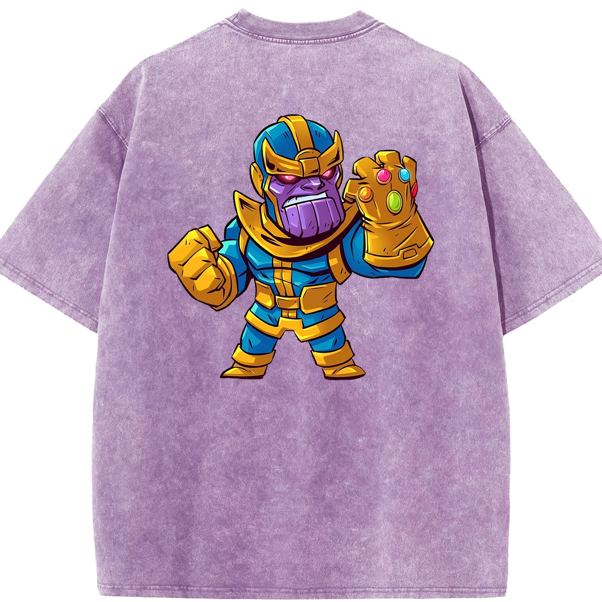 （画像用） アベンジャーズ The Avengers 綿100% ヴィンテージ風 半袖Tシャツ（背面プリント）