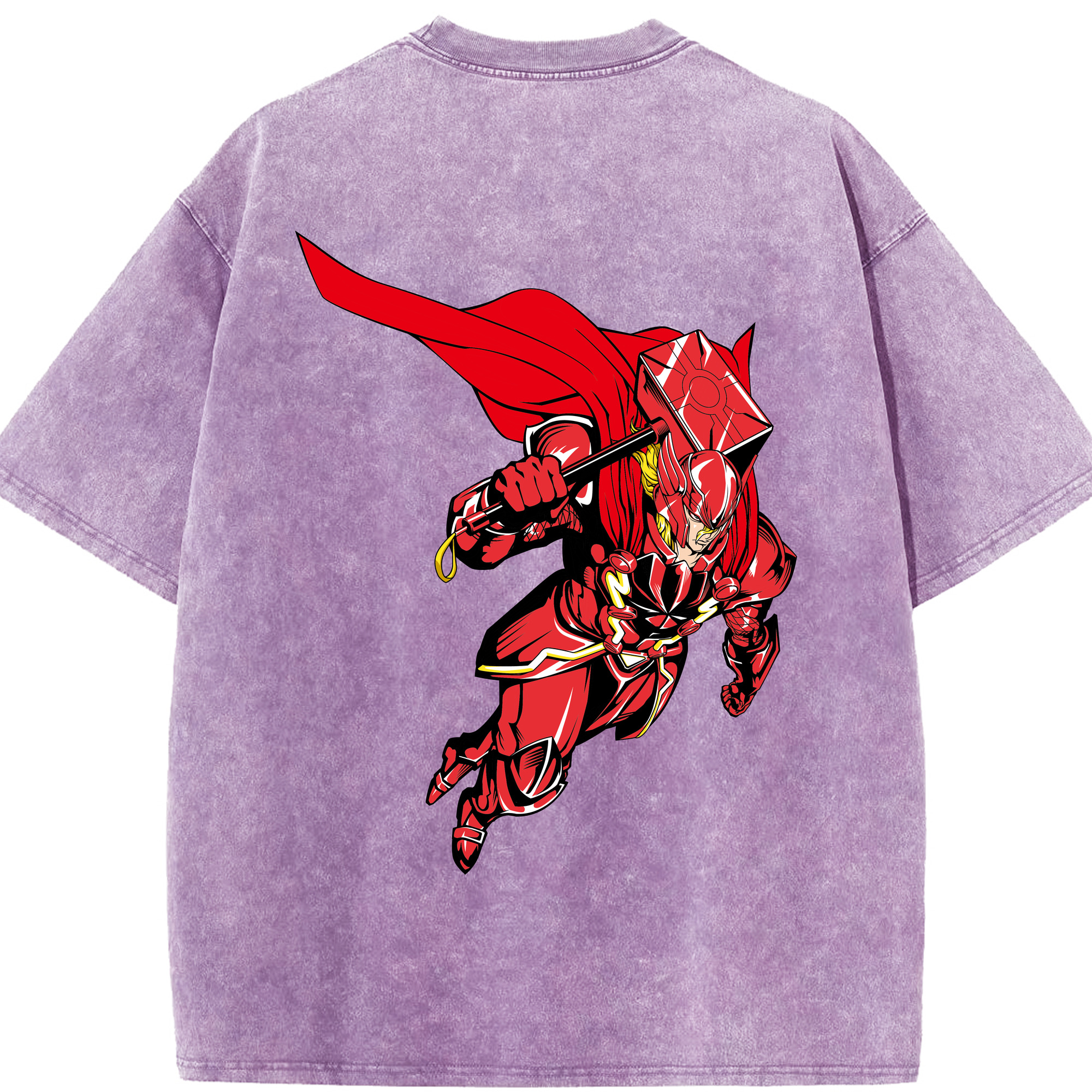 （画像用） アベンジャーズ The Avengers 綿100% ヴィンテージ風 半袖Tシャツ（背面プリント）