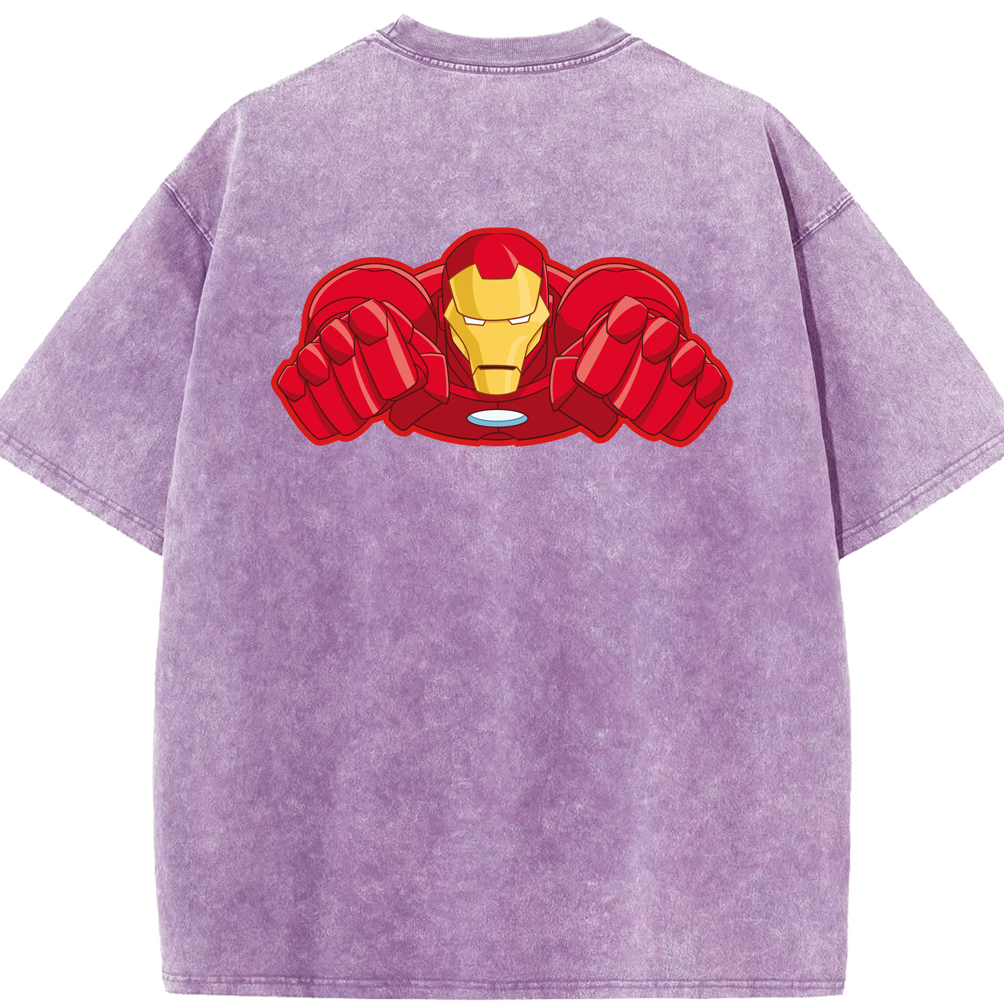 （画像用） アベンジャーズ The Avengers 綿100% ヴィンテージ風 半袖Tシャツ（背面プリント）