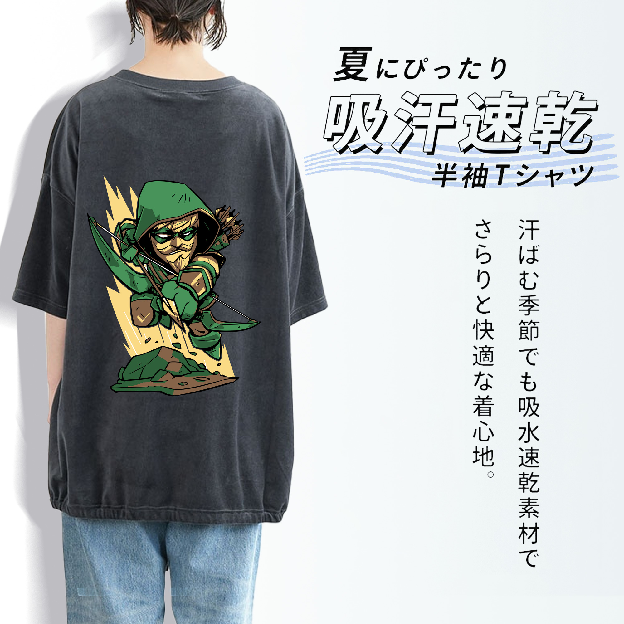アベンジャーズ The Avengers 綿100% ヴィンテージ風 半袖Tシャツ（背面プリント）