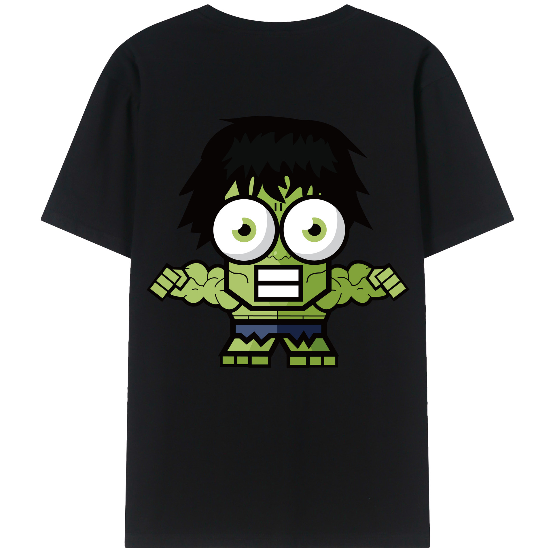 （画像用） アベンジャーズ The Avengers 綿100％ メンズ半袖Tシャツ（バックプリント） 通気性