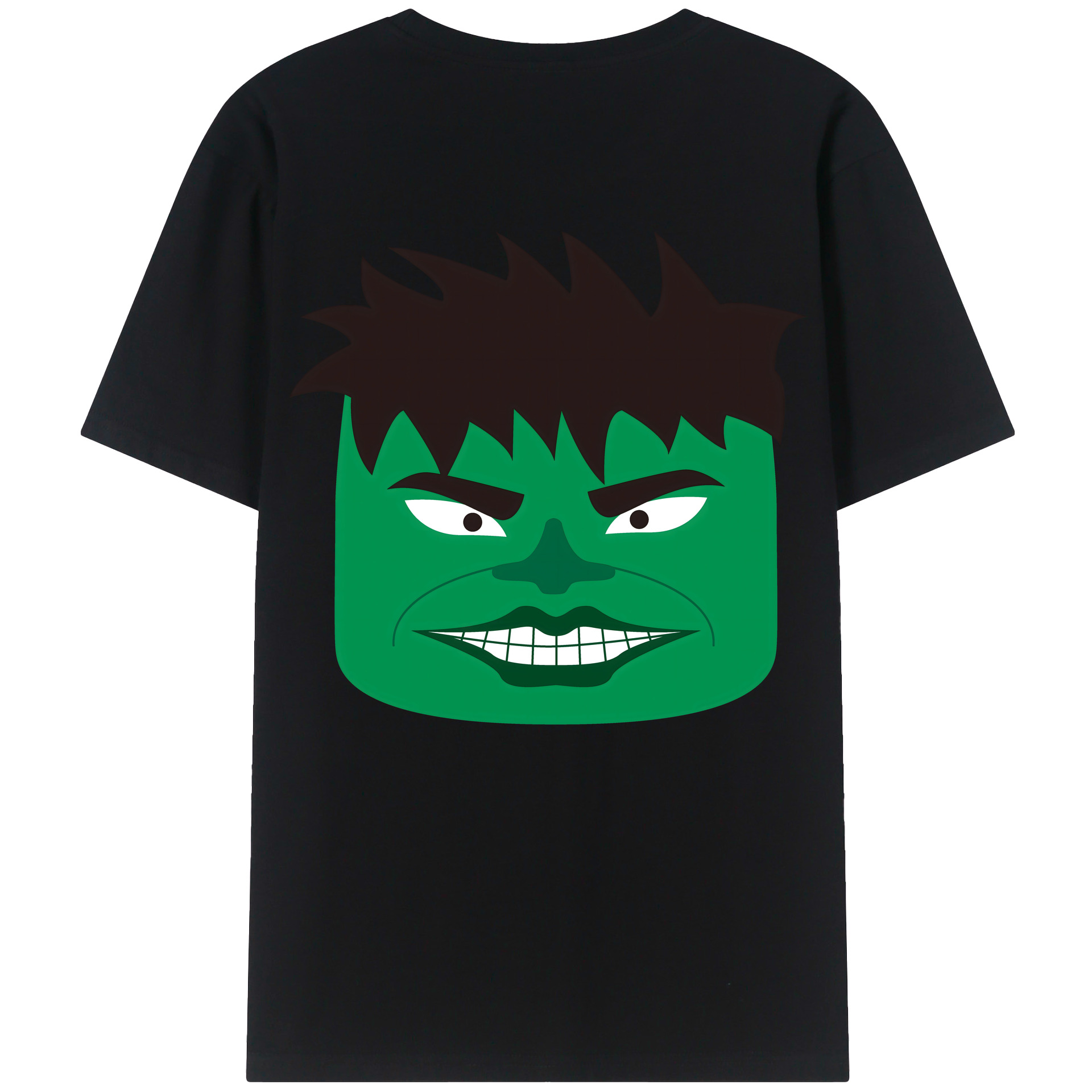 （画像用） アベンジャーズ The Avengers 綿100％ メンズ半袖Tシャツ（バックプリント） 通気性