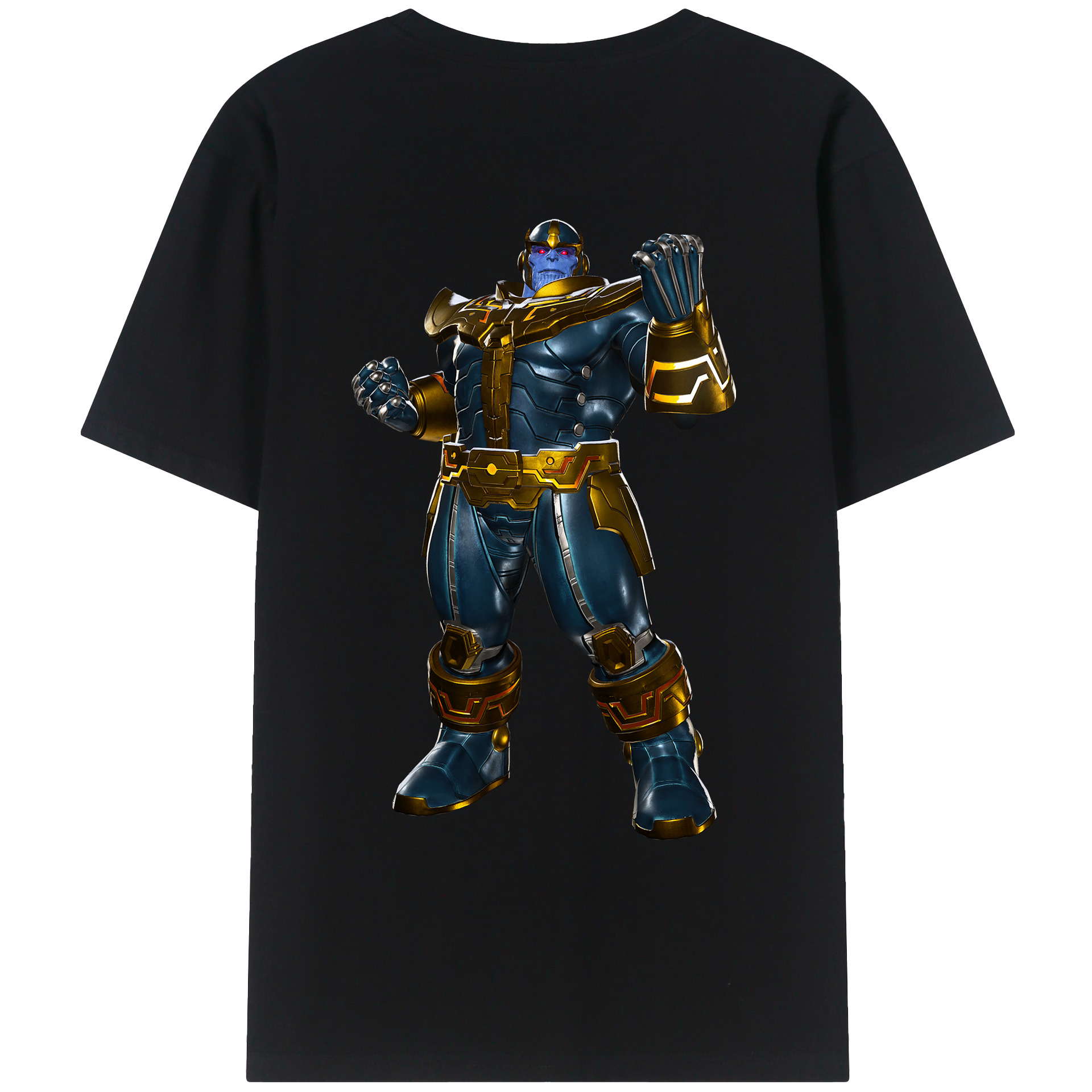 （画像用） アベンジャーズ The Avengers 綿100％ メンズ半袖Tシャツ（バックプリント） 通気性