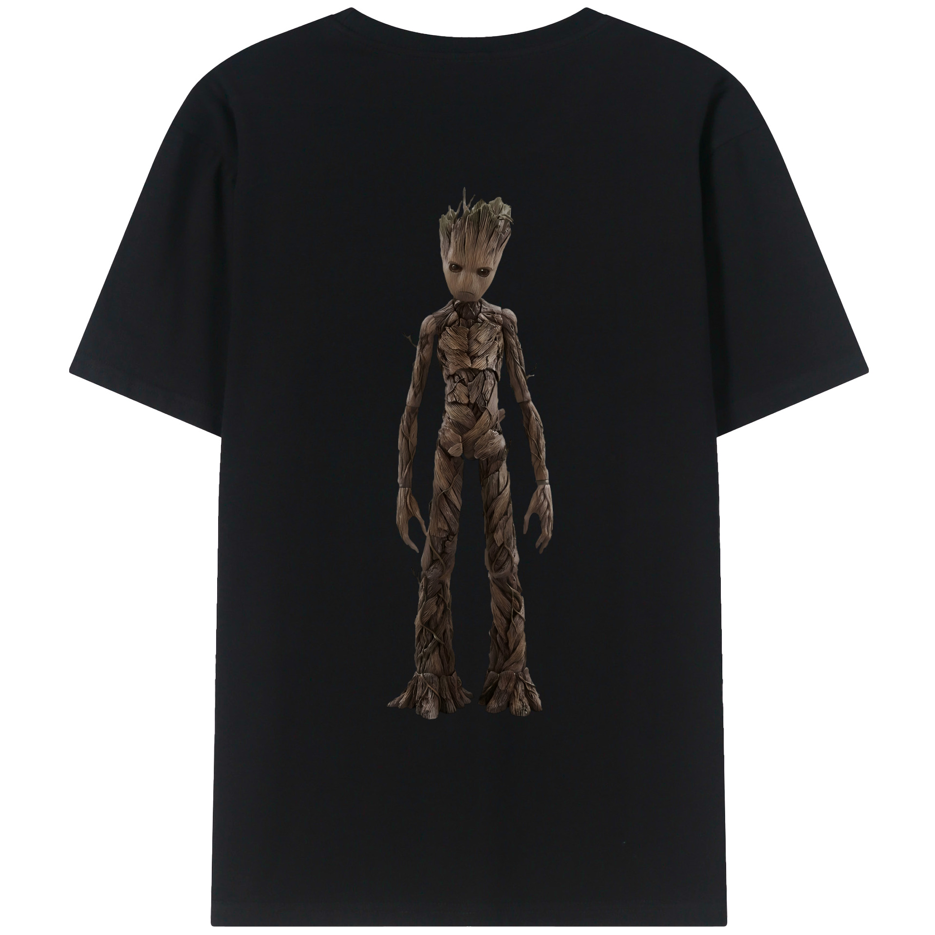 （画像用） アベンジャーズ The Avengers 綿100％ メンズ半袖Tシャツ（バックプリント） 通気性