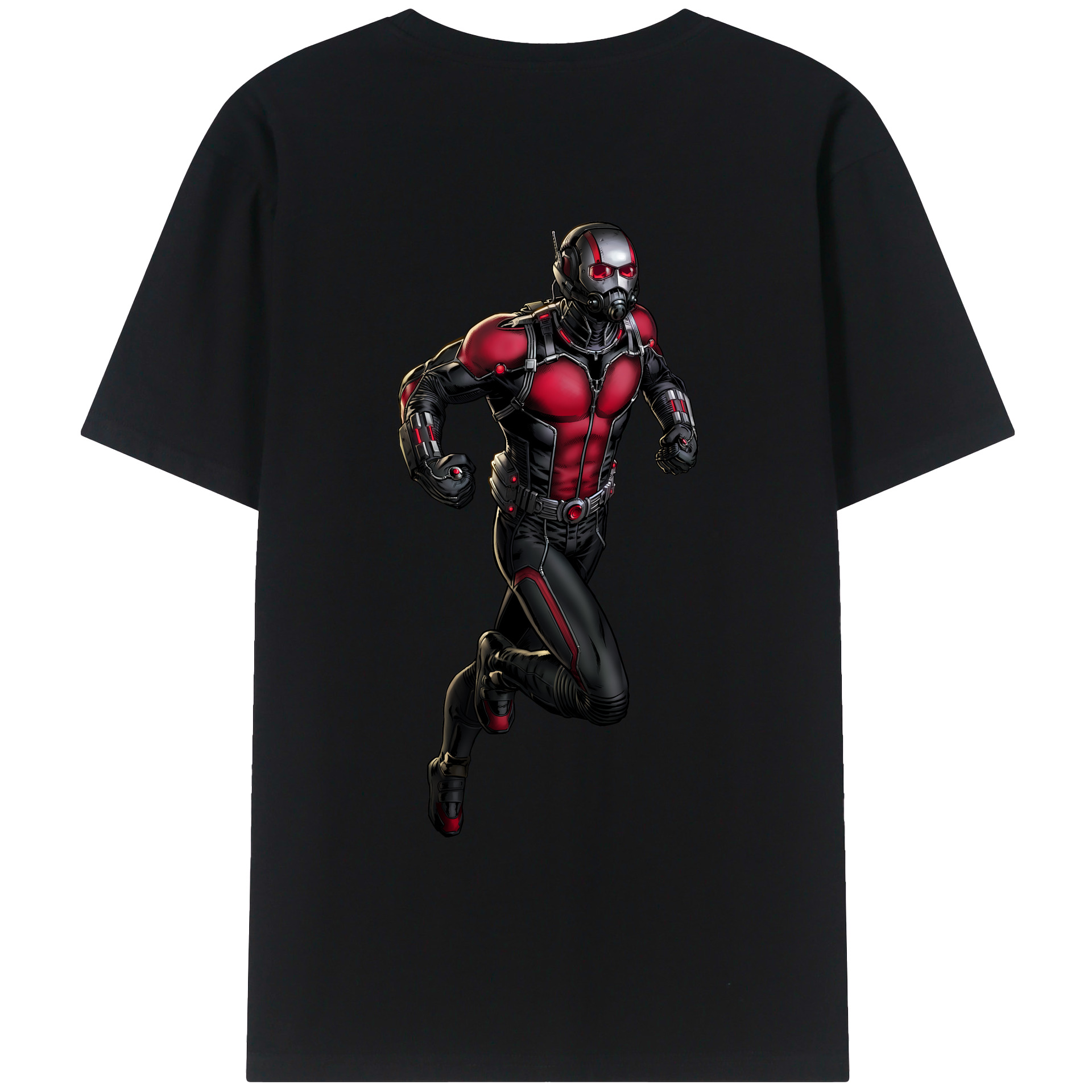 （画像用） アベンジャーズ The Avengers 綿100％ メンズ半袖Tシャツ（バックプリント） 通気性
