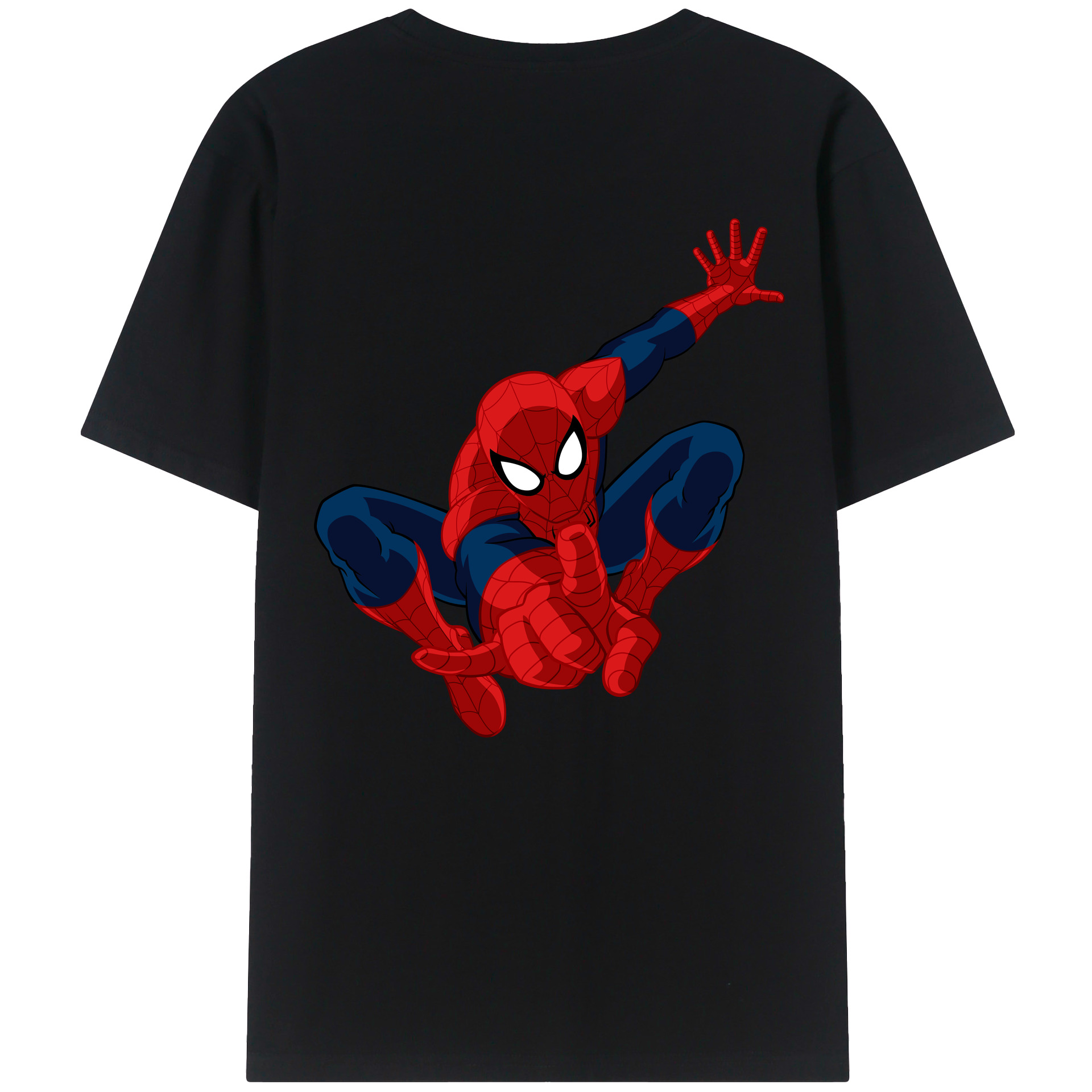 （画像用） アベンジャーズ The Avengers 綿100％ メンズ半袖Tシャツ（バックプリント） 通気性