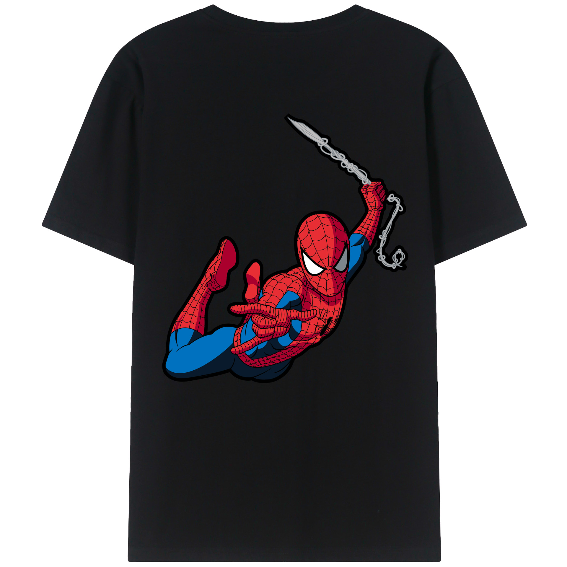 （画像用） アベンジャーズ The Avengers 綿100％ メンズ半袖Tシャツ（バックプリント） 通気性