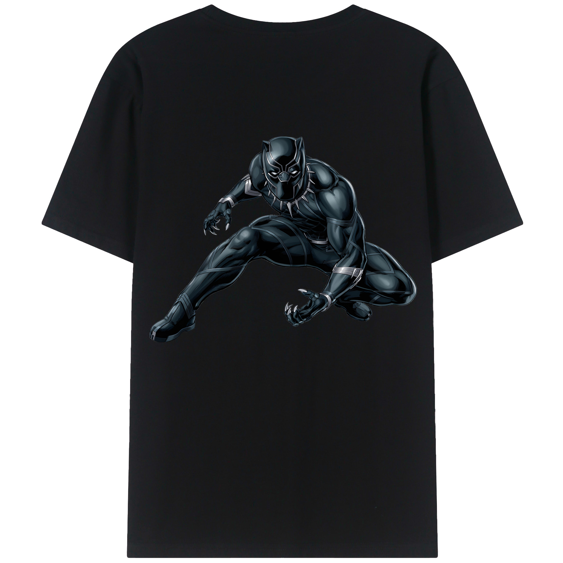 （画像用） アベンジャーズ The Avengers 綿100％ メンズ半袖Tシャツ（バックプリント） 通気性