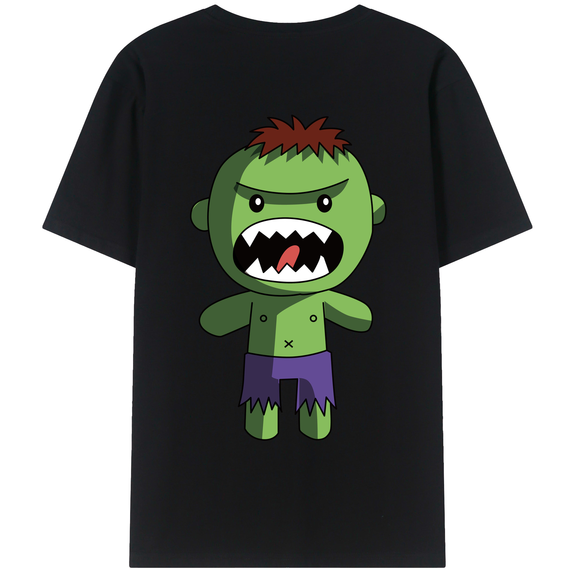 （画像用） アベンジャーズ The Avengers 綿100％ メンズ半袖Tシャツ（バックプリント） 通気性