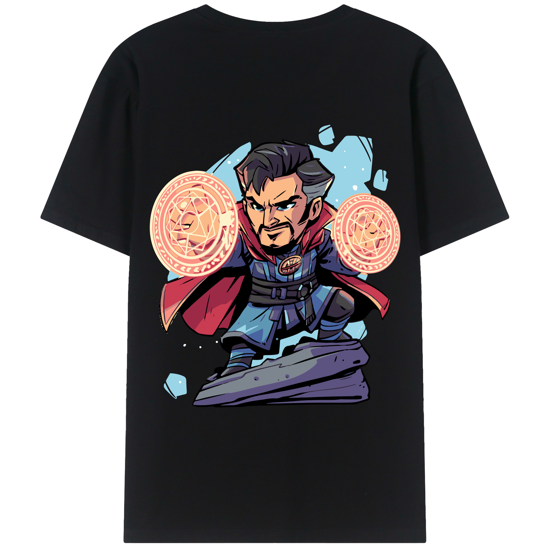 （画像用） アベンジャーズ The Avengers 綿100％ メンズ半袖Tシャツ（バックプリント） 通気性