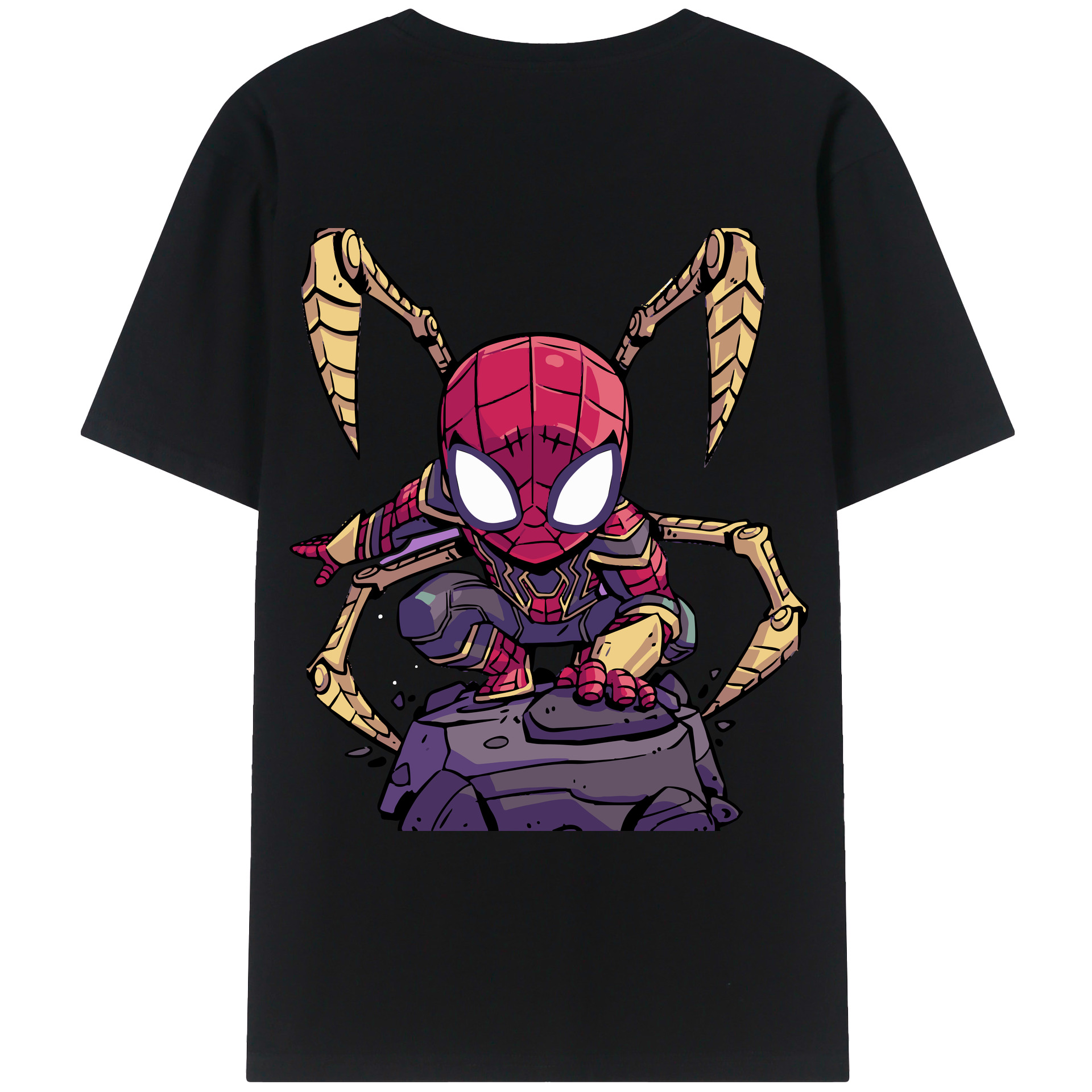 （画像用） アベンジャーズ The Avengers 綿100％ メンズ半袖Tシャツ（バックプリント） 通気性
