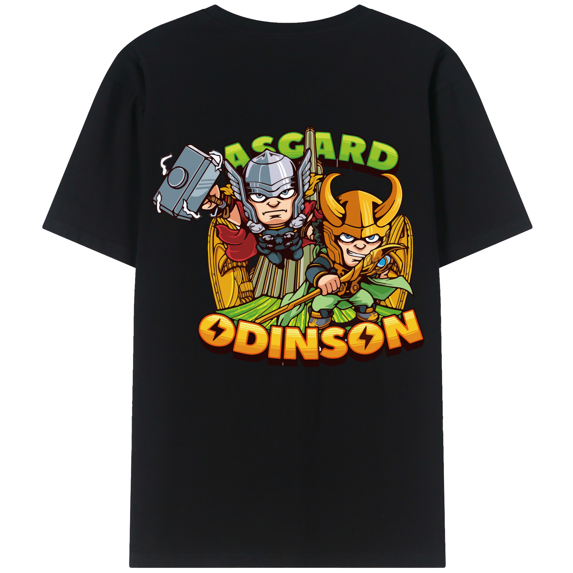 （画像用） アベンジャーズ The Avengers 綿100％ メンズ半袖Tシャツ（バックプリント） 通気性